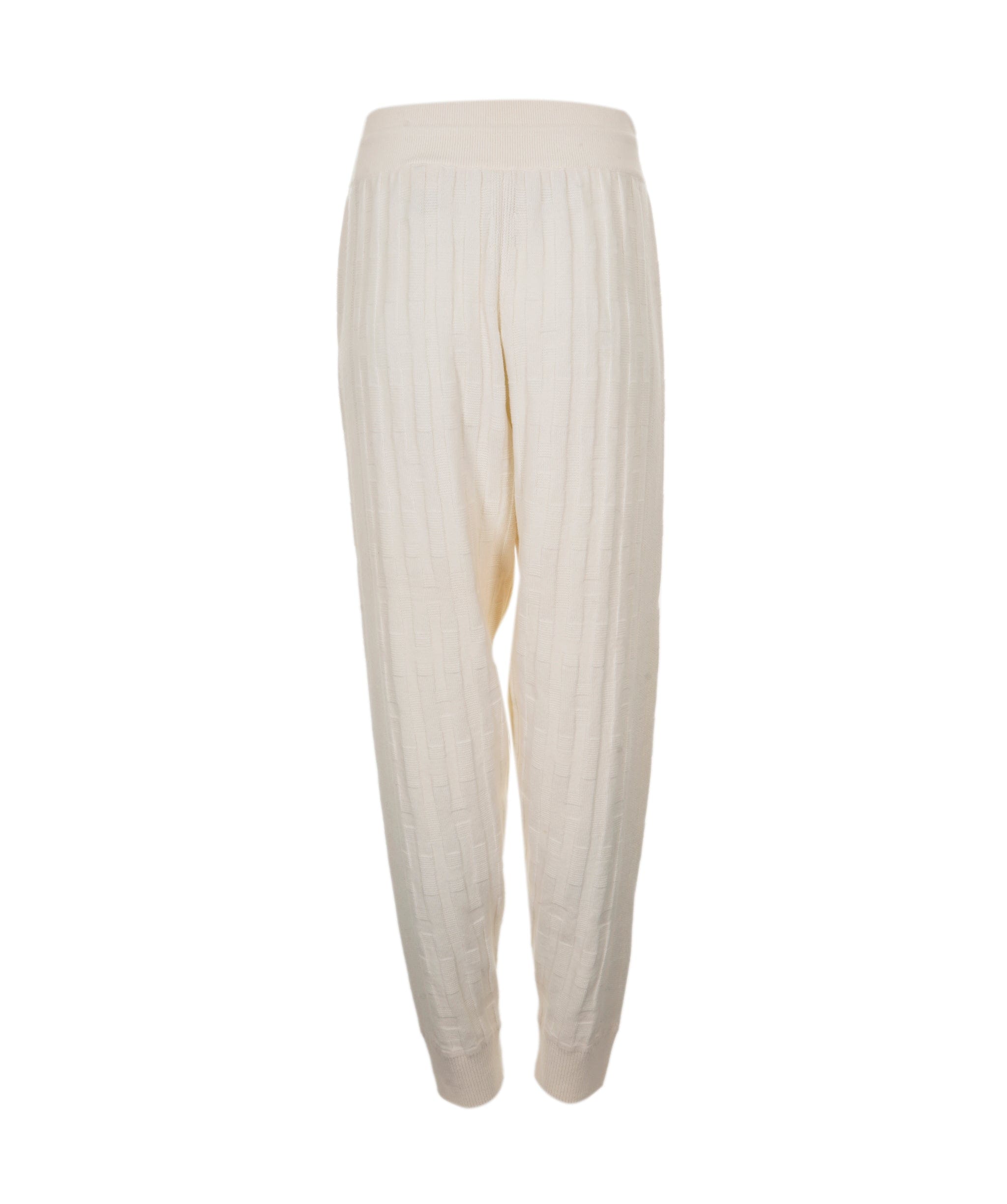 Hermès Hermes Wool Knit Pants - Cream FR44 SKC1474