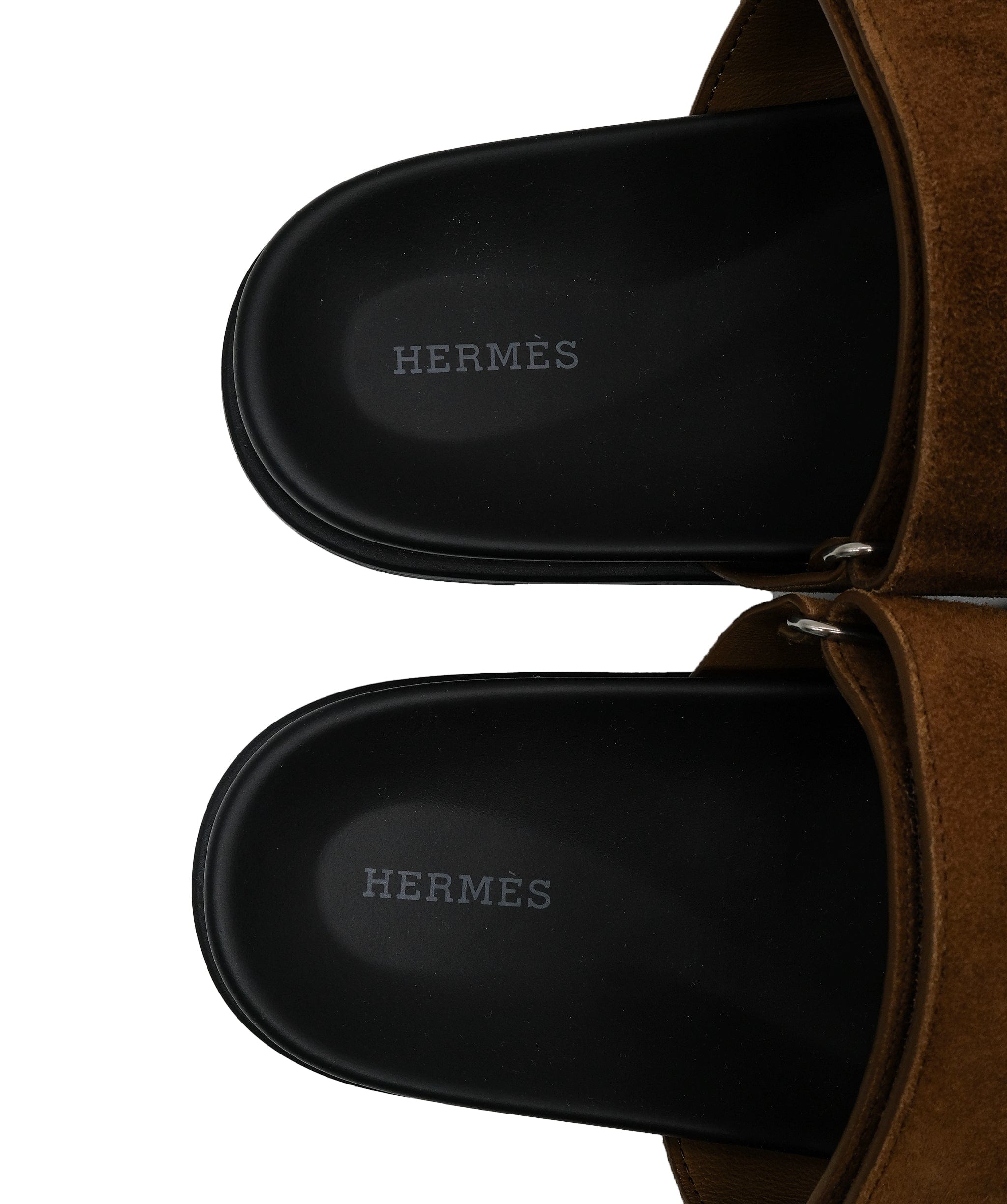 Hermès Hermes Chypre Brown Size 43 RJC3326