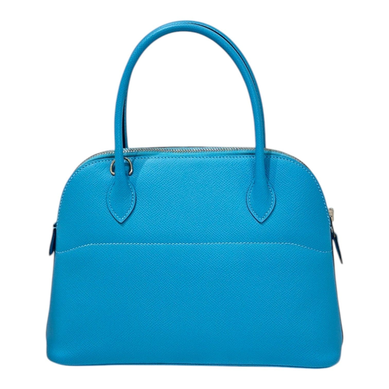 Hermes Hermes Bolide 27cm Epsom Blue De Nord - Z Stamp