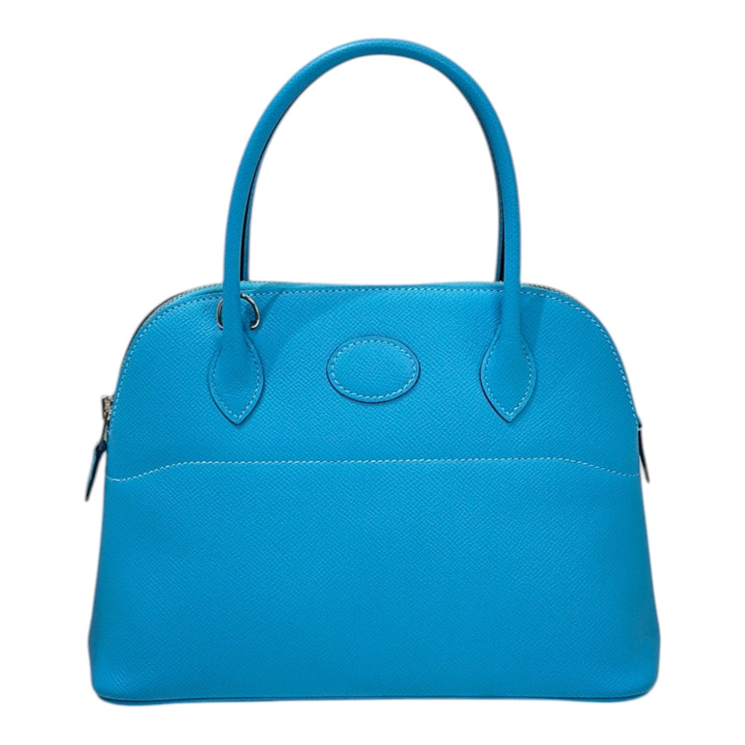 Hermes Hermes Bolide 27cm Epsom Blue De Nord - Z Stamp