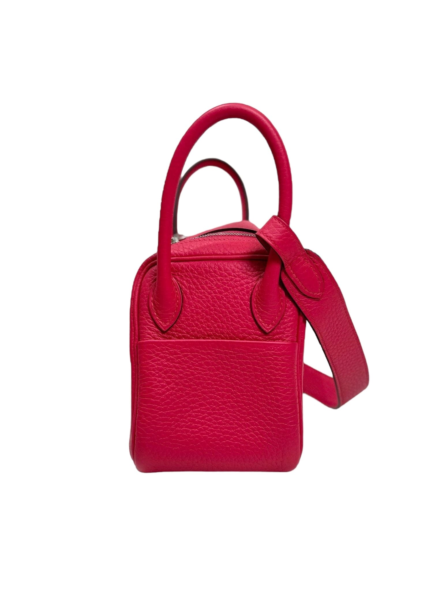 Hermes Hermes Mini Lindy in Rose Extreme