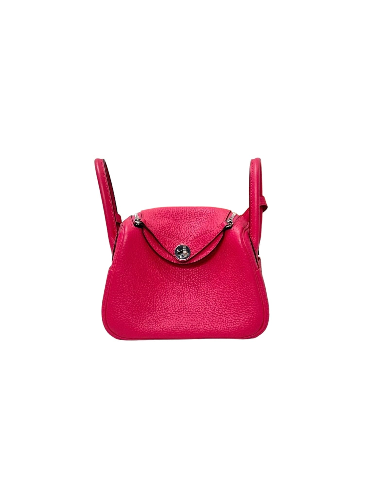 Hermes Hermes Mini Lindy in Rose Extreme