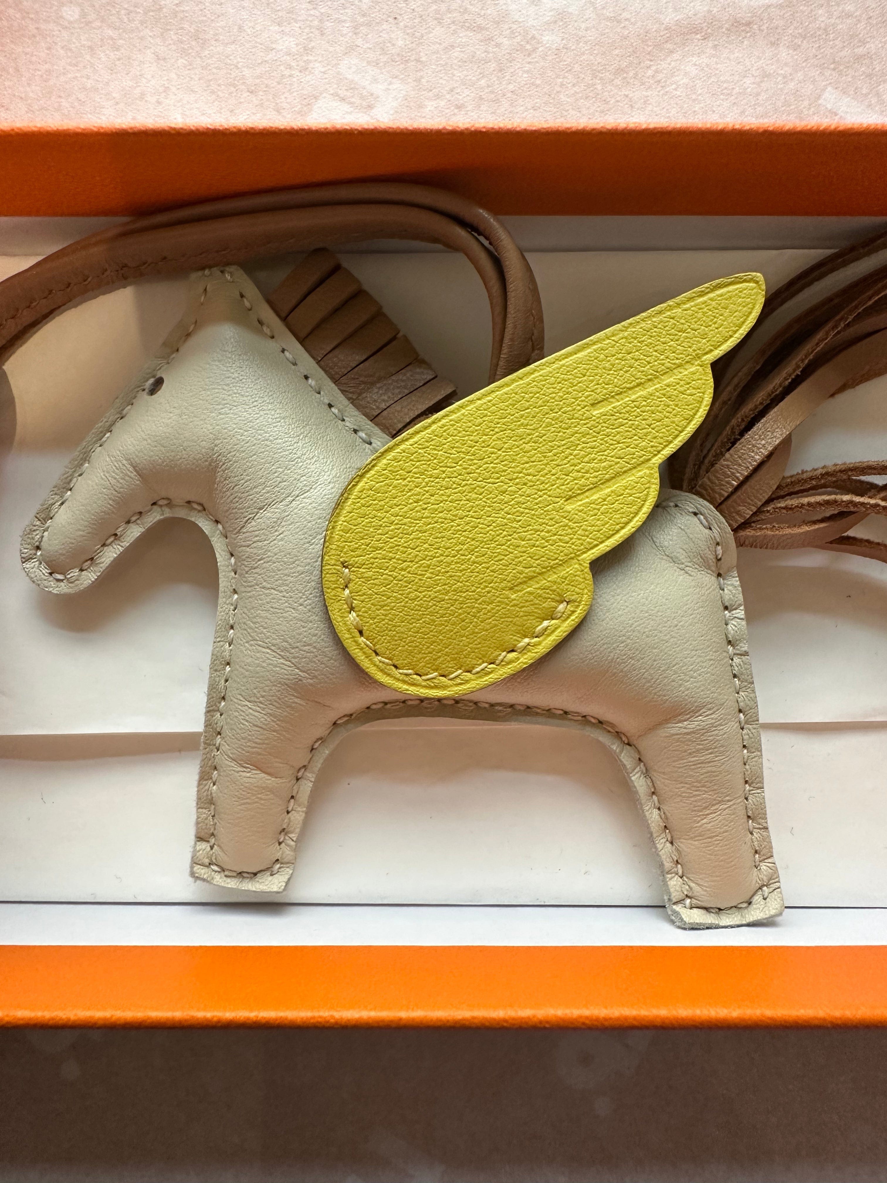 Hermes Hermes Pegasus with Yellow Wings PM