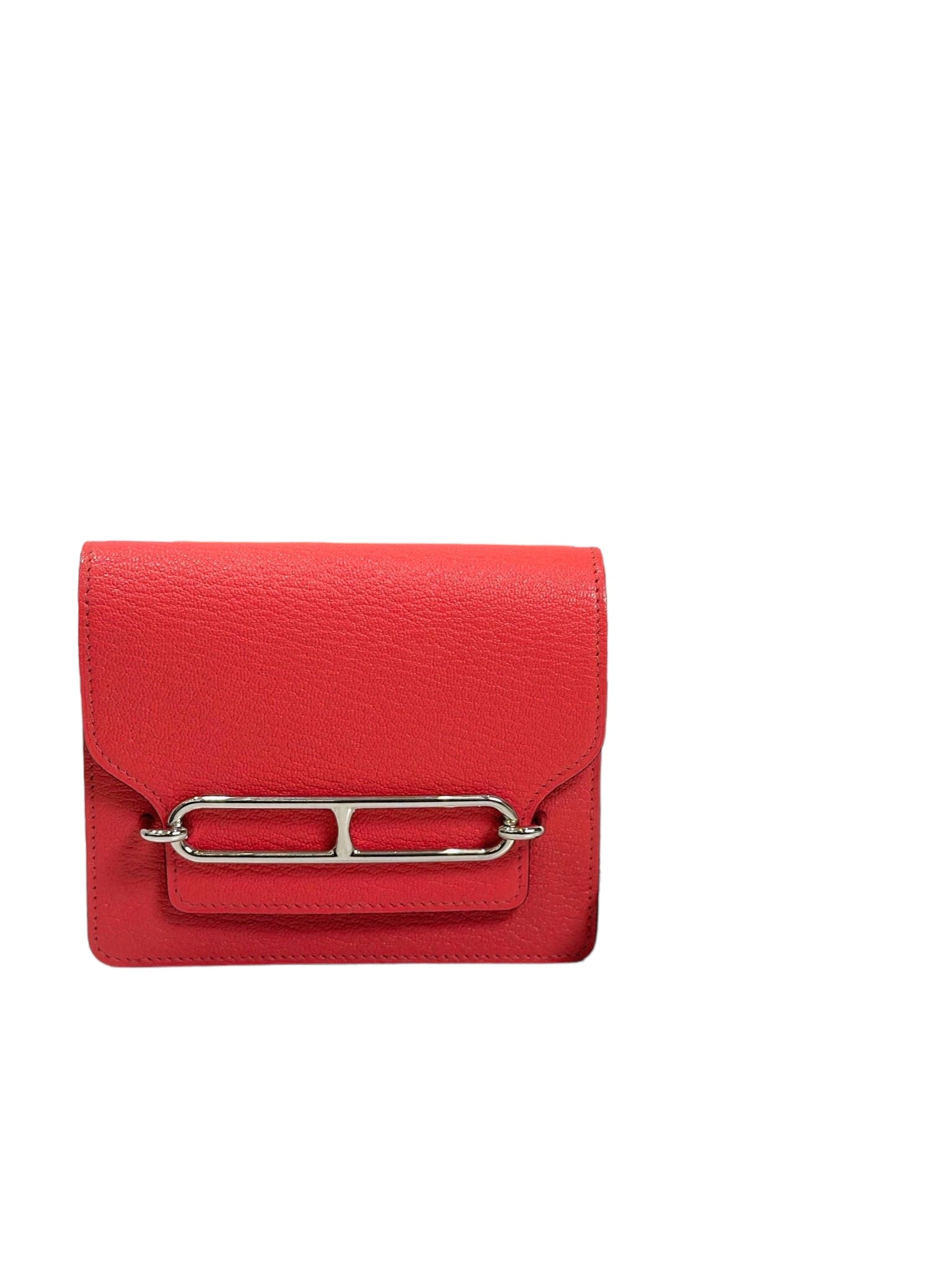 Hermes Hermes Roulis Slim in Rose Texas