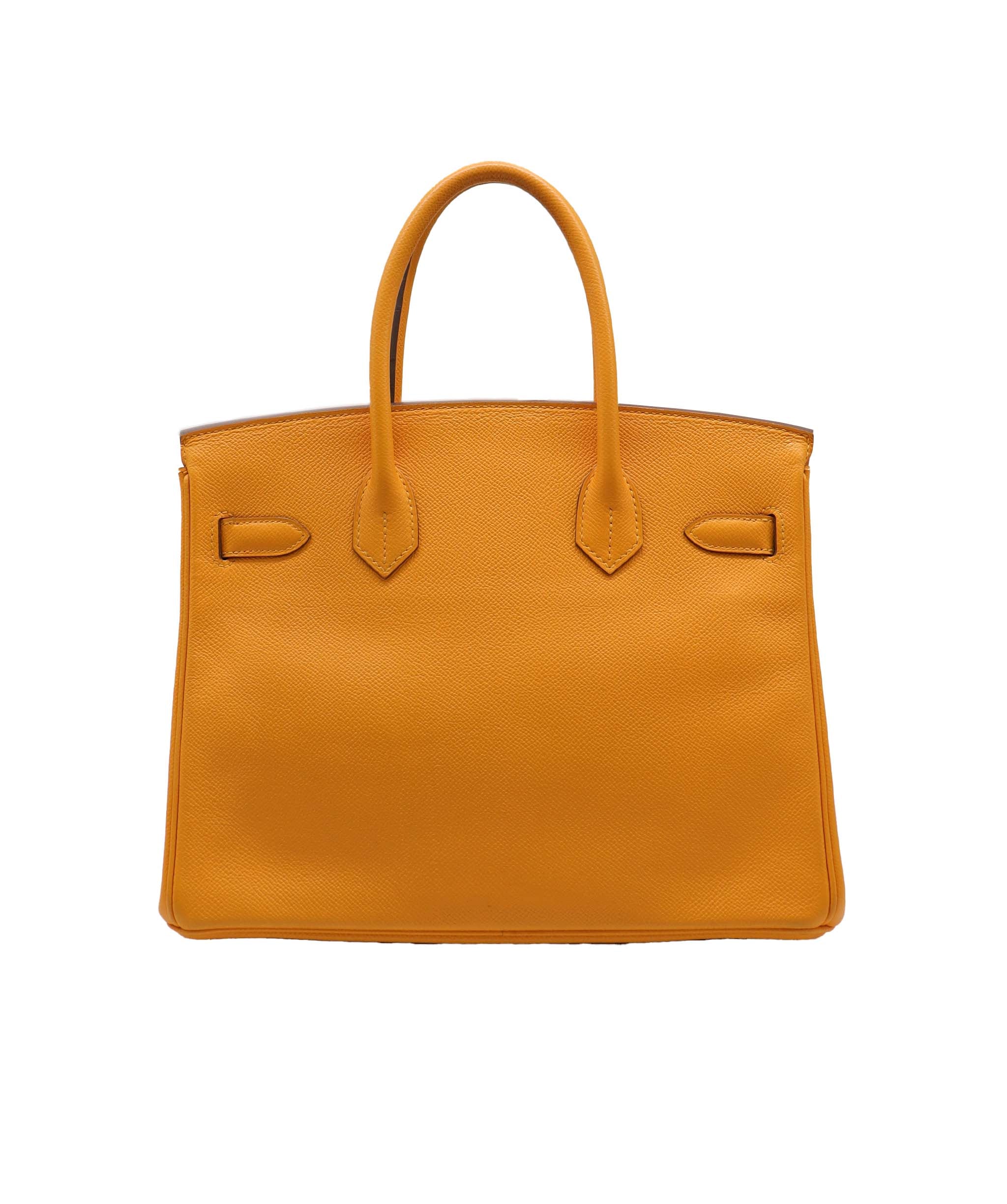 HERMES Hermes Birkin 30 Jaune Dor Epsom PHW 90251945