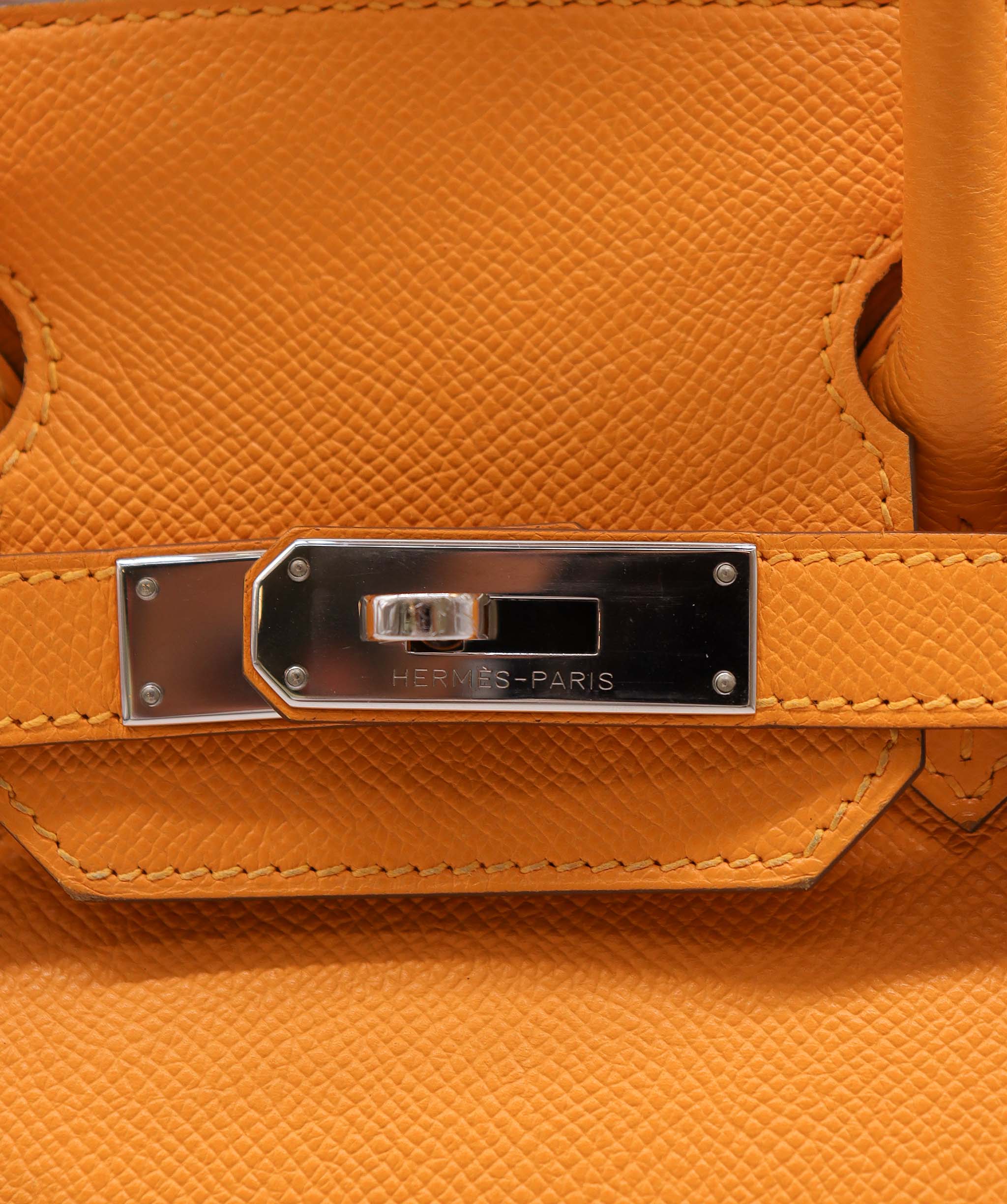 HERMES Hermes Birkin 30 Jaune Dor Epsom PHW 90251945