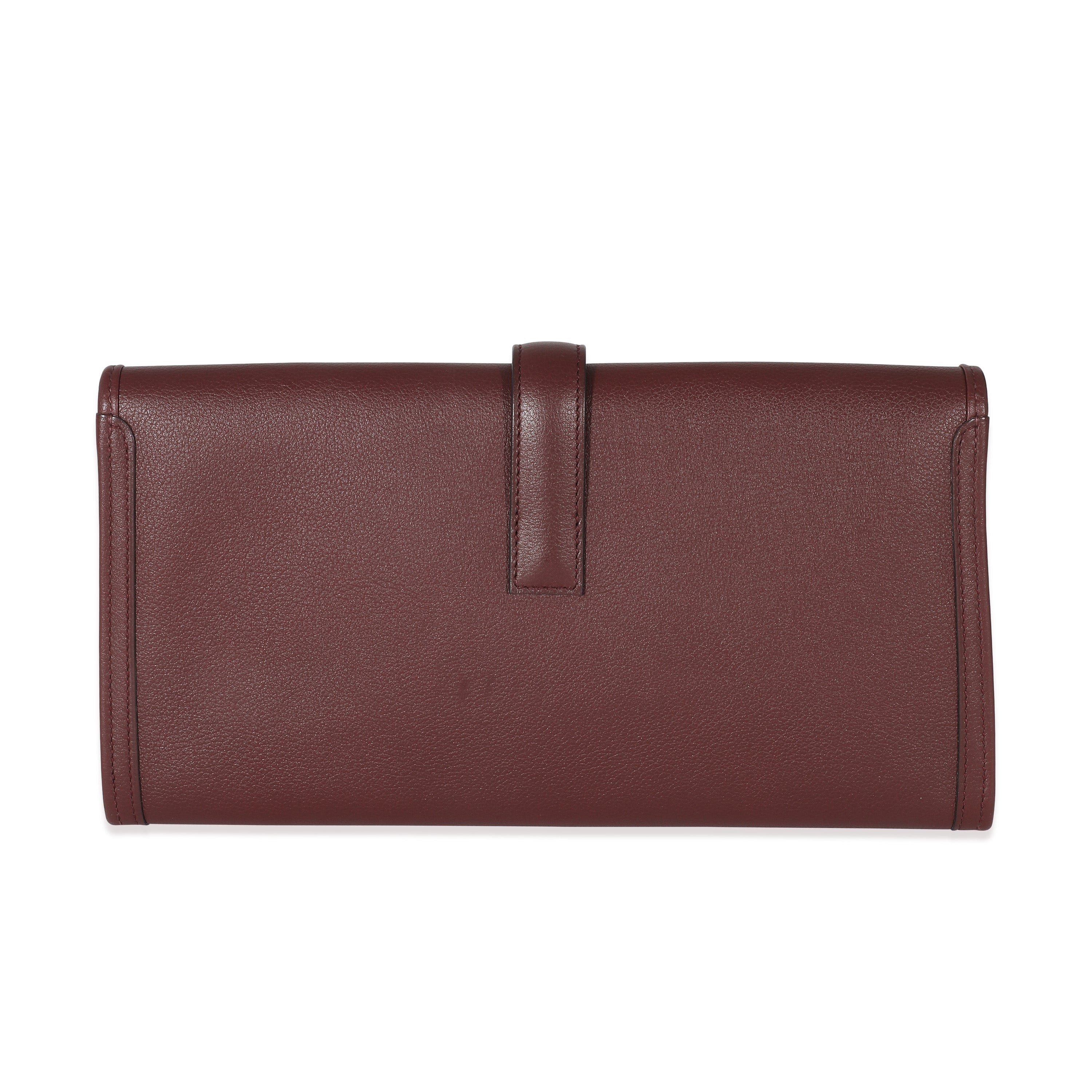 Hermès Hermes Bordeaux Evercolor Jige Elan 29