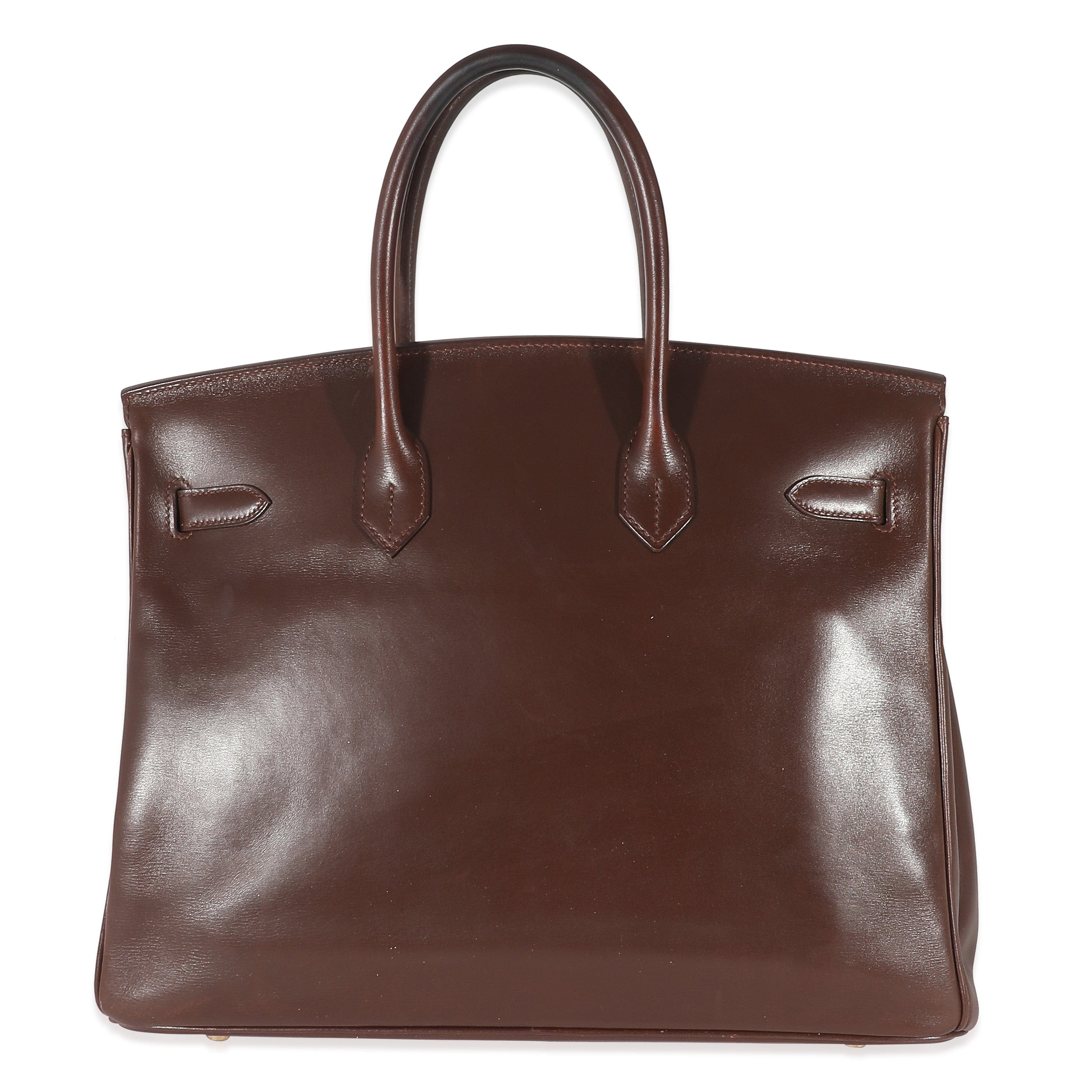 Hermès Hermes Chocolate Box Birkin 35 GHW