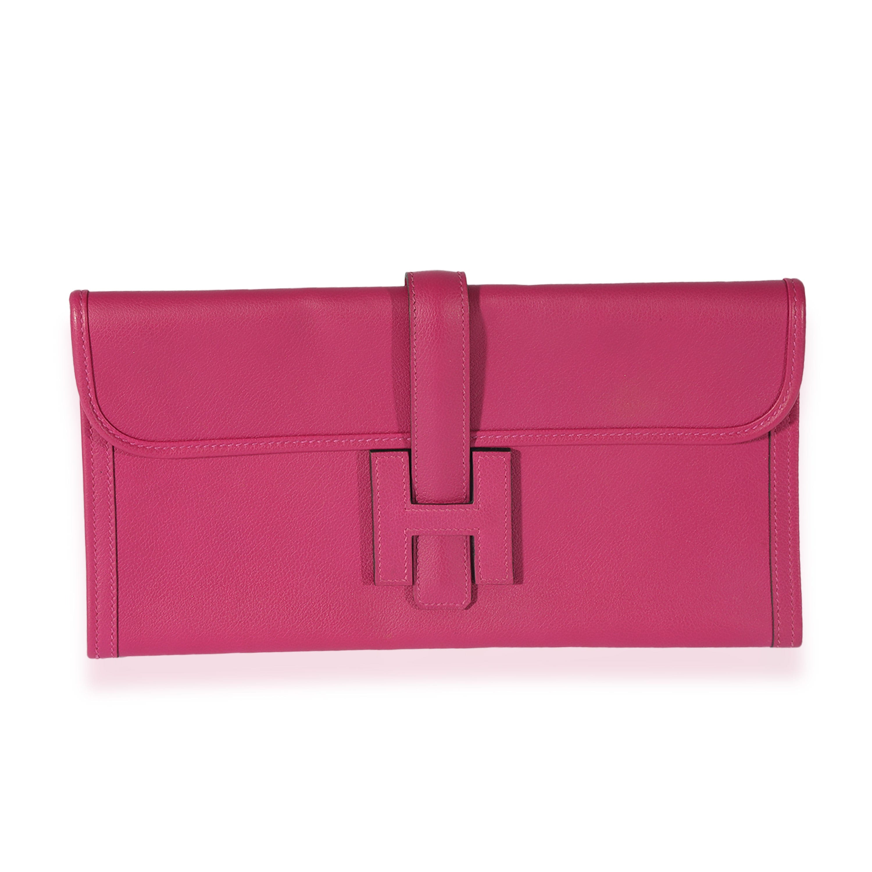 Hermès Hermès Rose Pourpre Evercolor Jige Elan 29