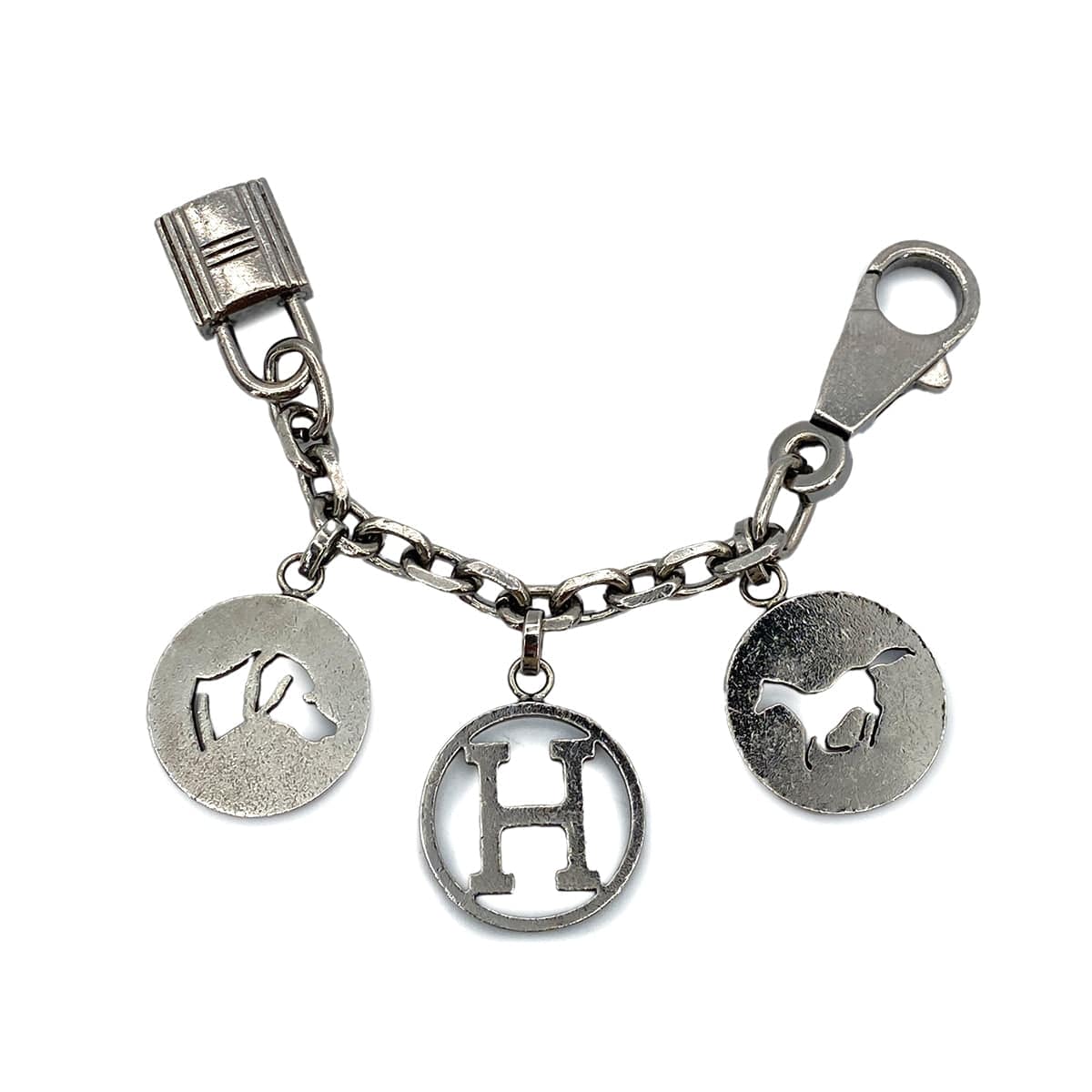 Hermes HERMES AMULET4 BRELOQUE BAG CHARM ACCESSORY SILVER 90252032