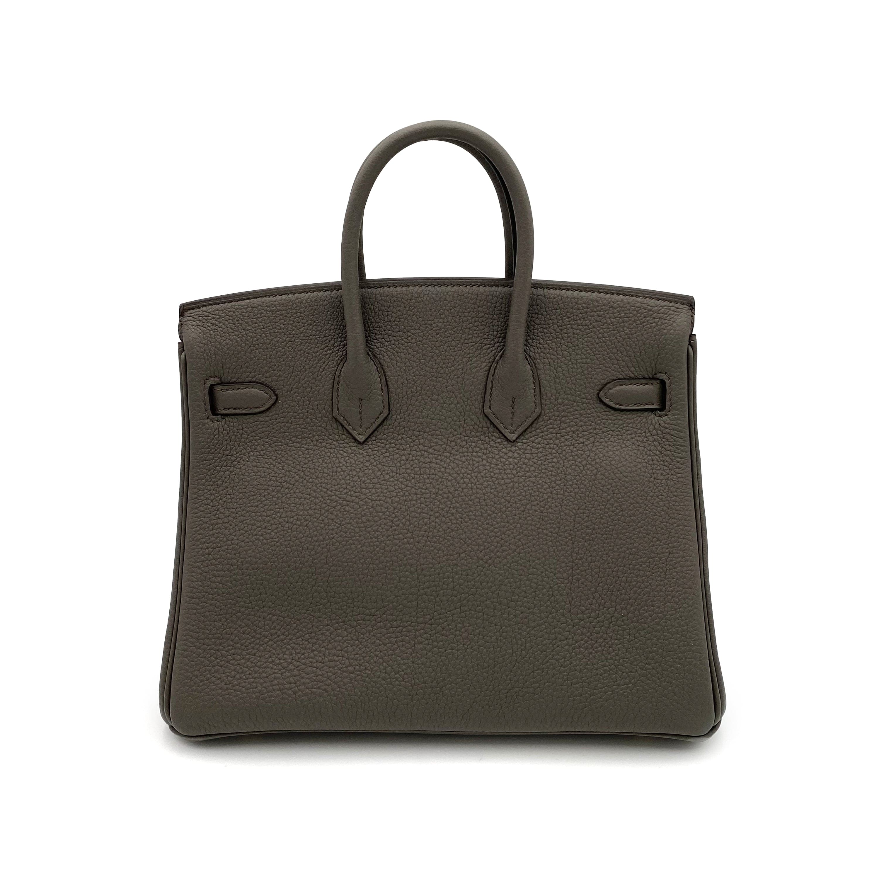 Hermès Hermès Birkin 25 Etain Togo GHW #U 90231899