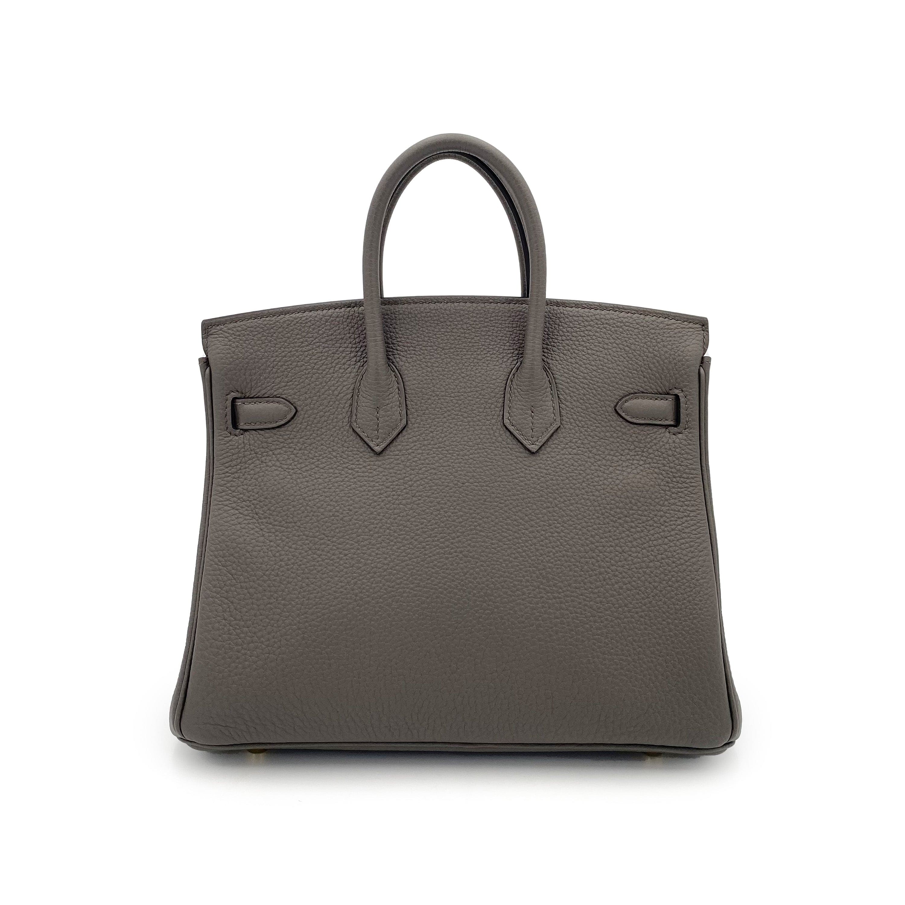 Hermès Hermès Birkin 25 Etain Togo GHW #U 90244077