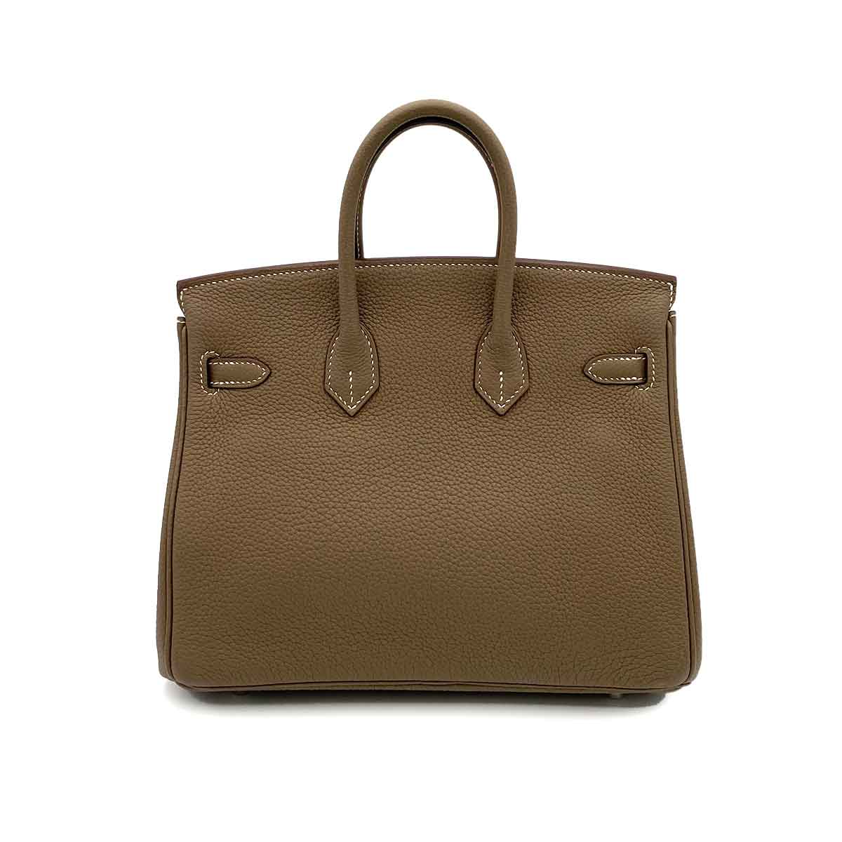 Hermès Hermès Birkin 25 Etoupe Togo PHW #Z 90231631