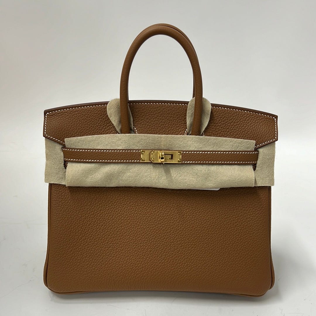 Hermès Hermès Birkin 25 Gold Togo GHW #B SKCB-095333