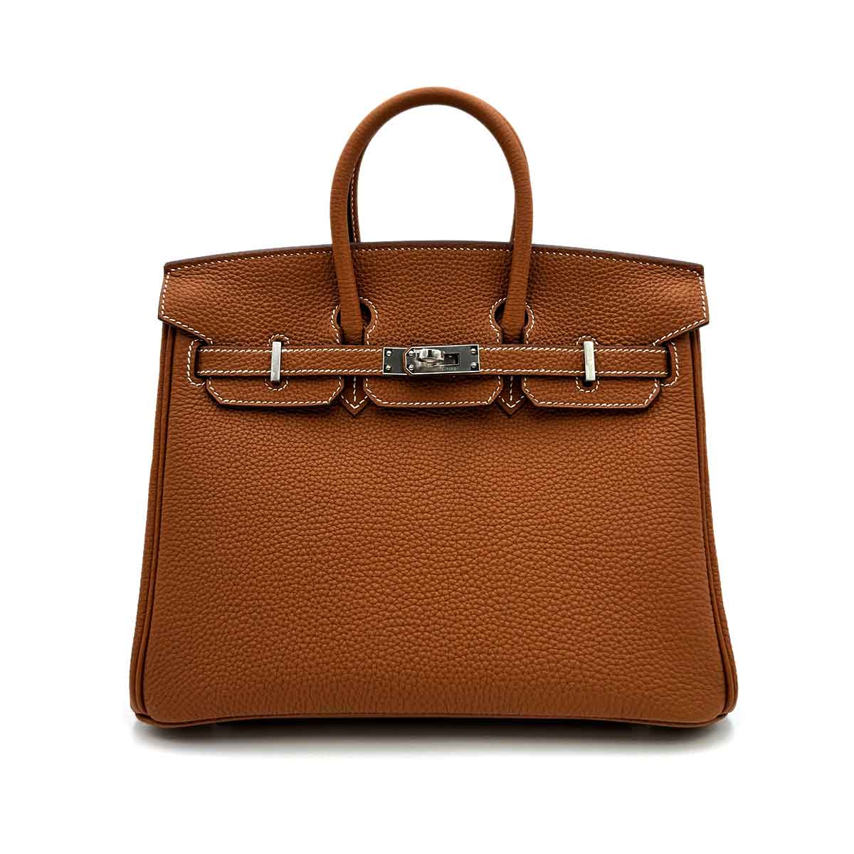 Hermès Hermès Birkin 25 Gold Togo PHW #B 90234547