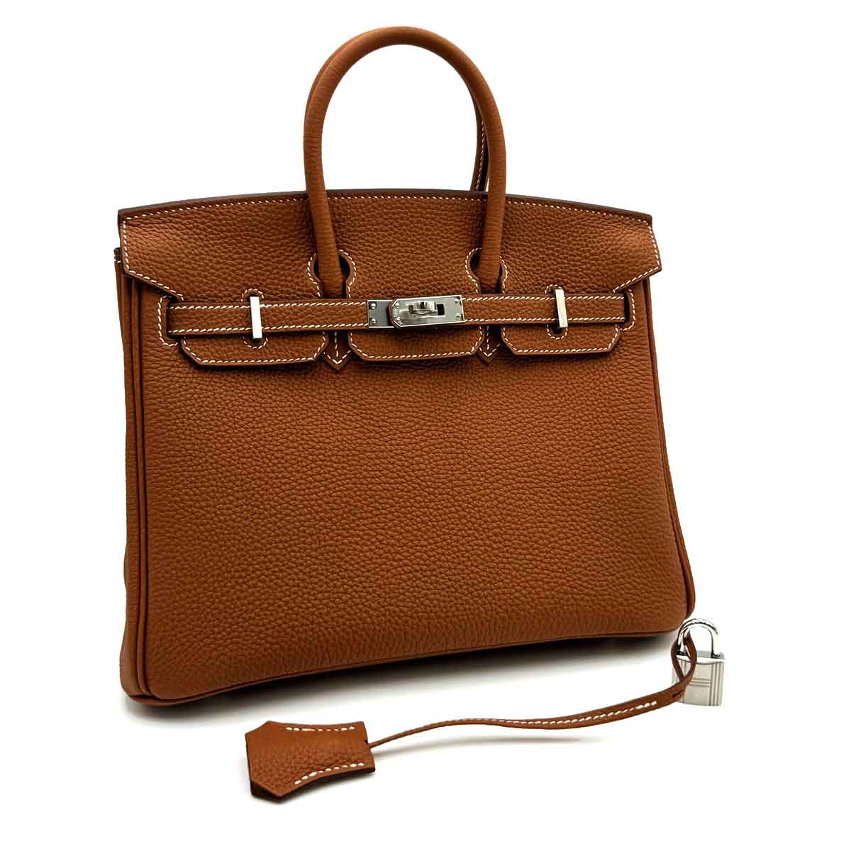 Hermès Hermès Birkin 25 Gold Togo PHW #B 90234547