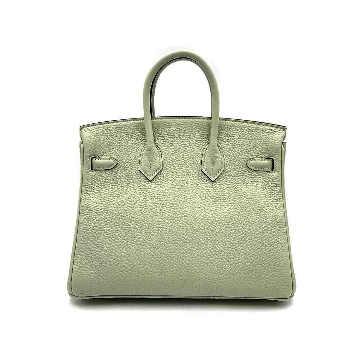 Hermès HERMES BIRKIN 25 GRIS NEVE TOGO HAND BAG B GHW 90231584