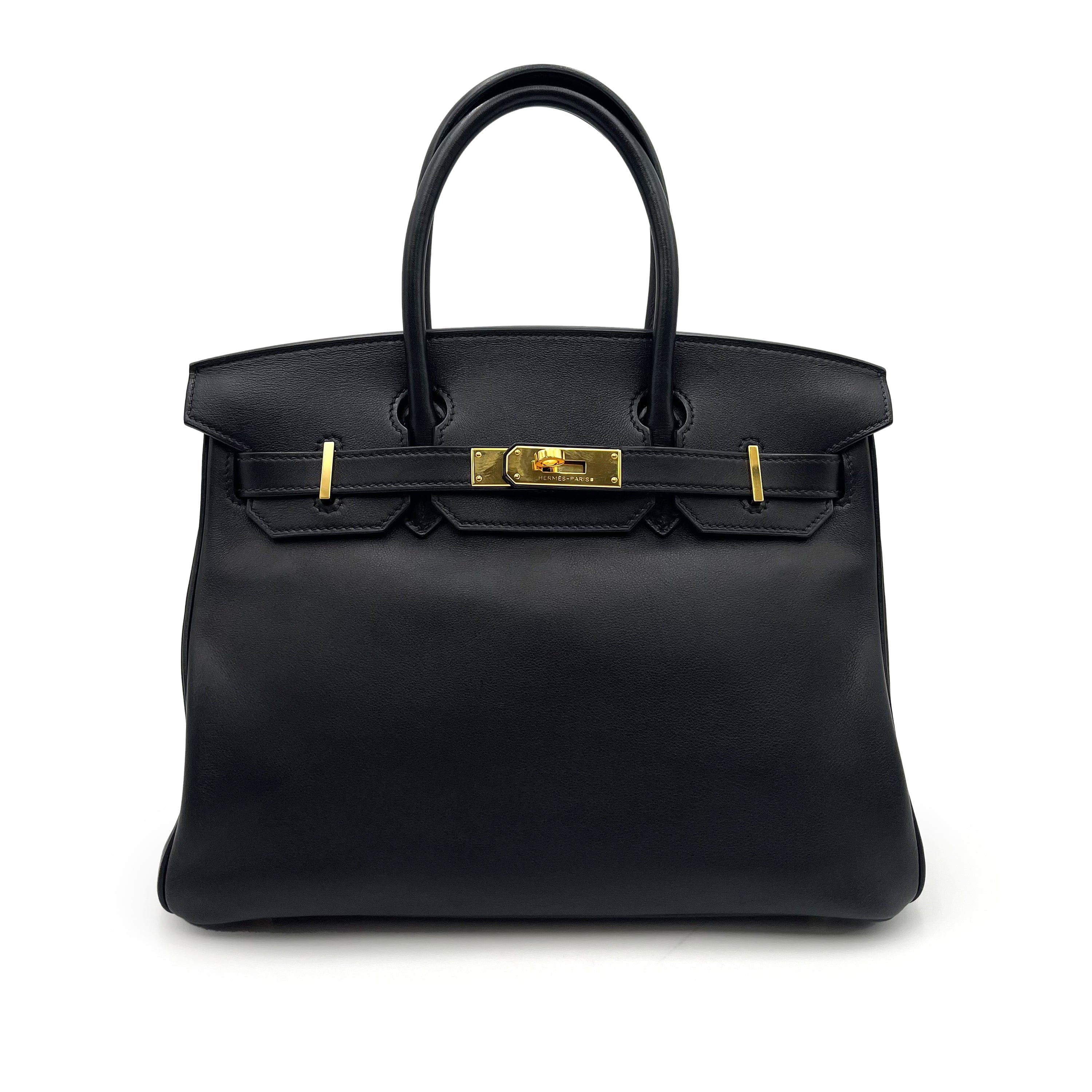 Hermès Hermès Birkin 30 Black Swift GHW #N 90234554