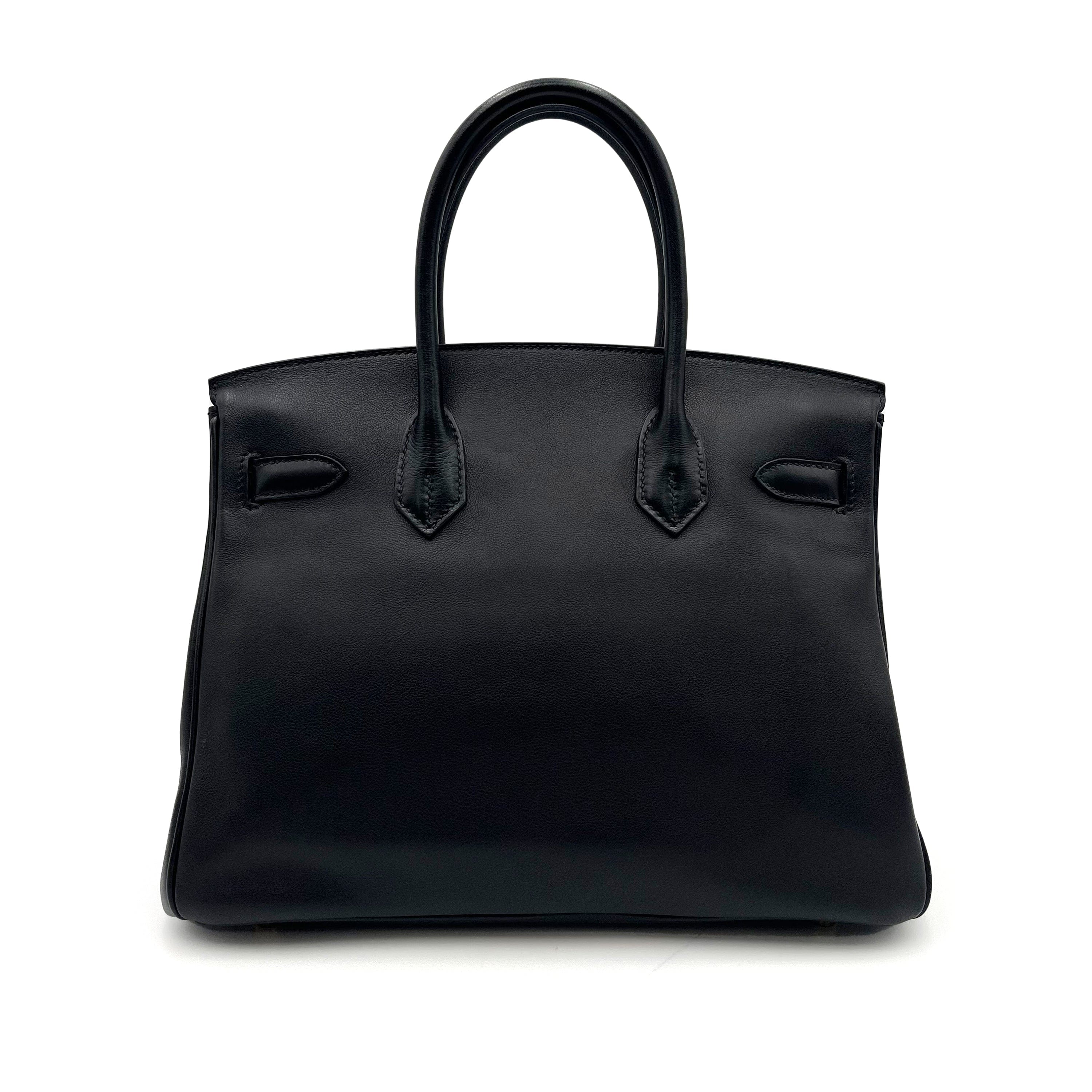 Hermès Hermès Birkin 30 Black Swift GHW #N 90234554