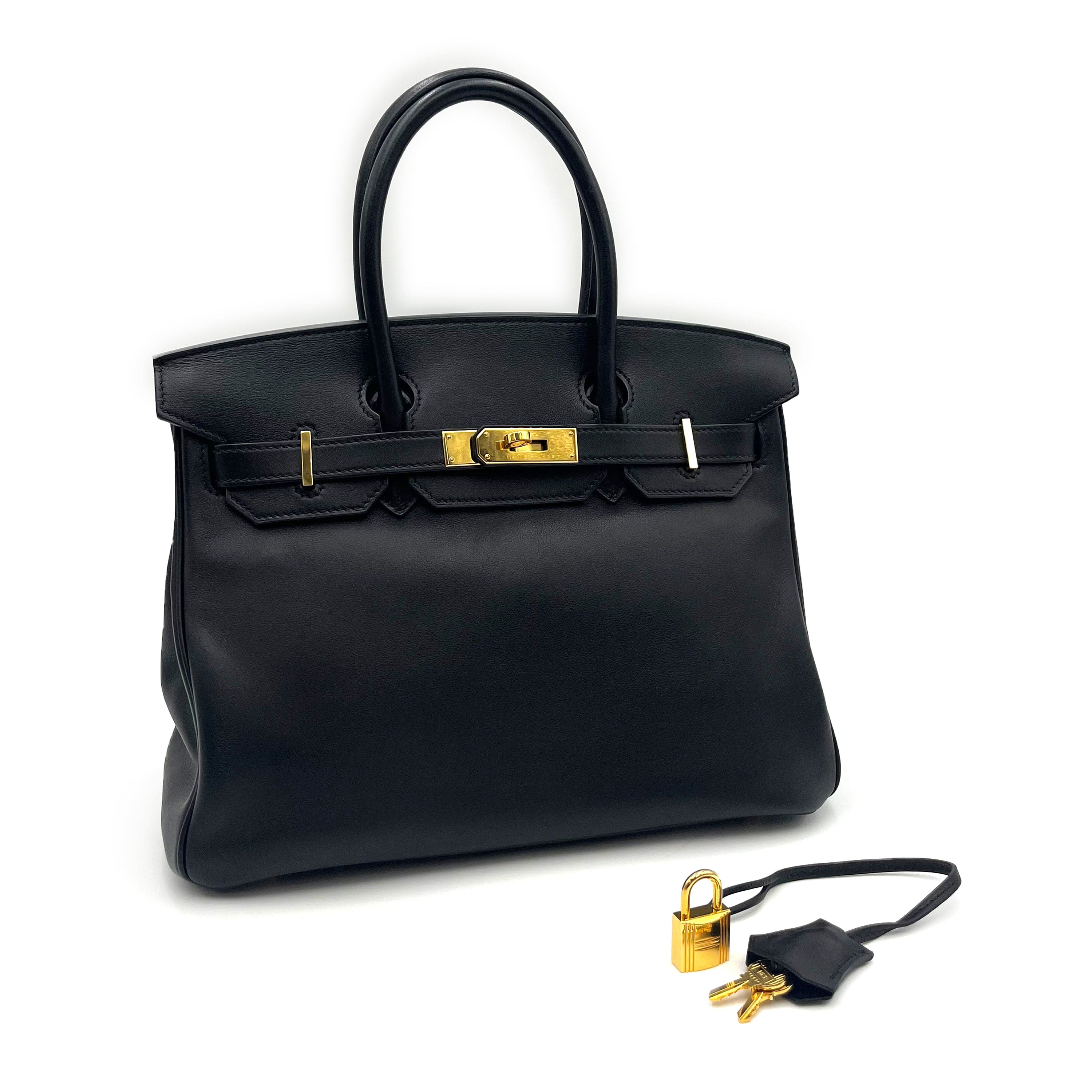 Hermès Hermès Birkin 30 Black Swift GHW #N 90234554