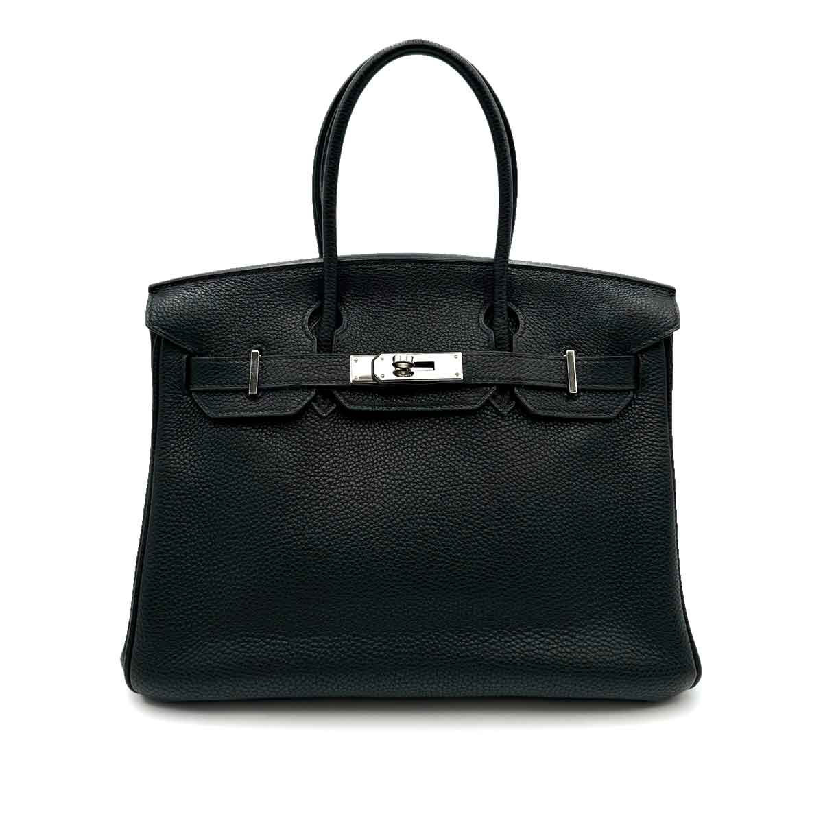 Hermès Hermès Birkin 30 Black Togo PHW #K 90233607