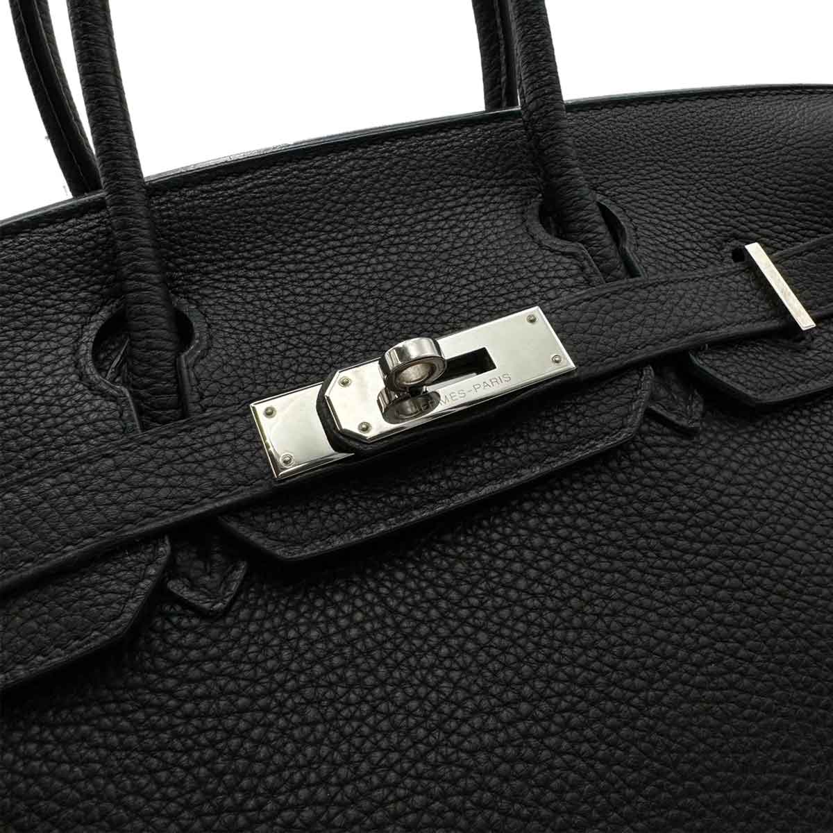 Hermès Hermès Birkin 30 Black Togo PHW #K 90233607