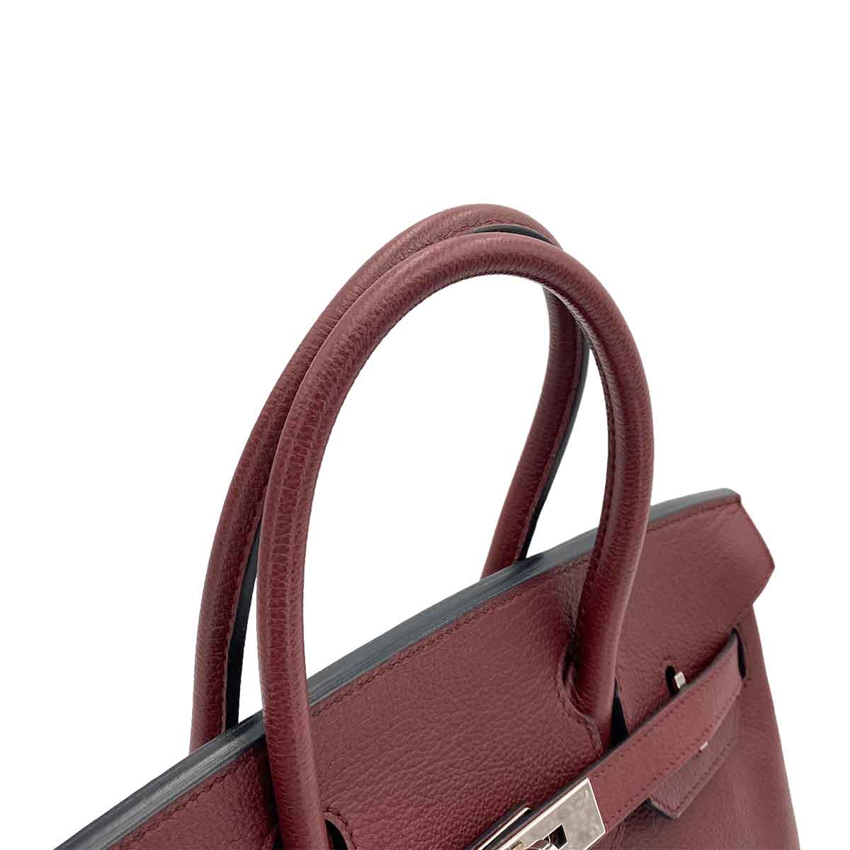 Hermès Hermès Birkin 30 Bordeaux Vache Trekking PHW #O 90232570