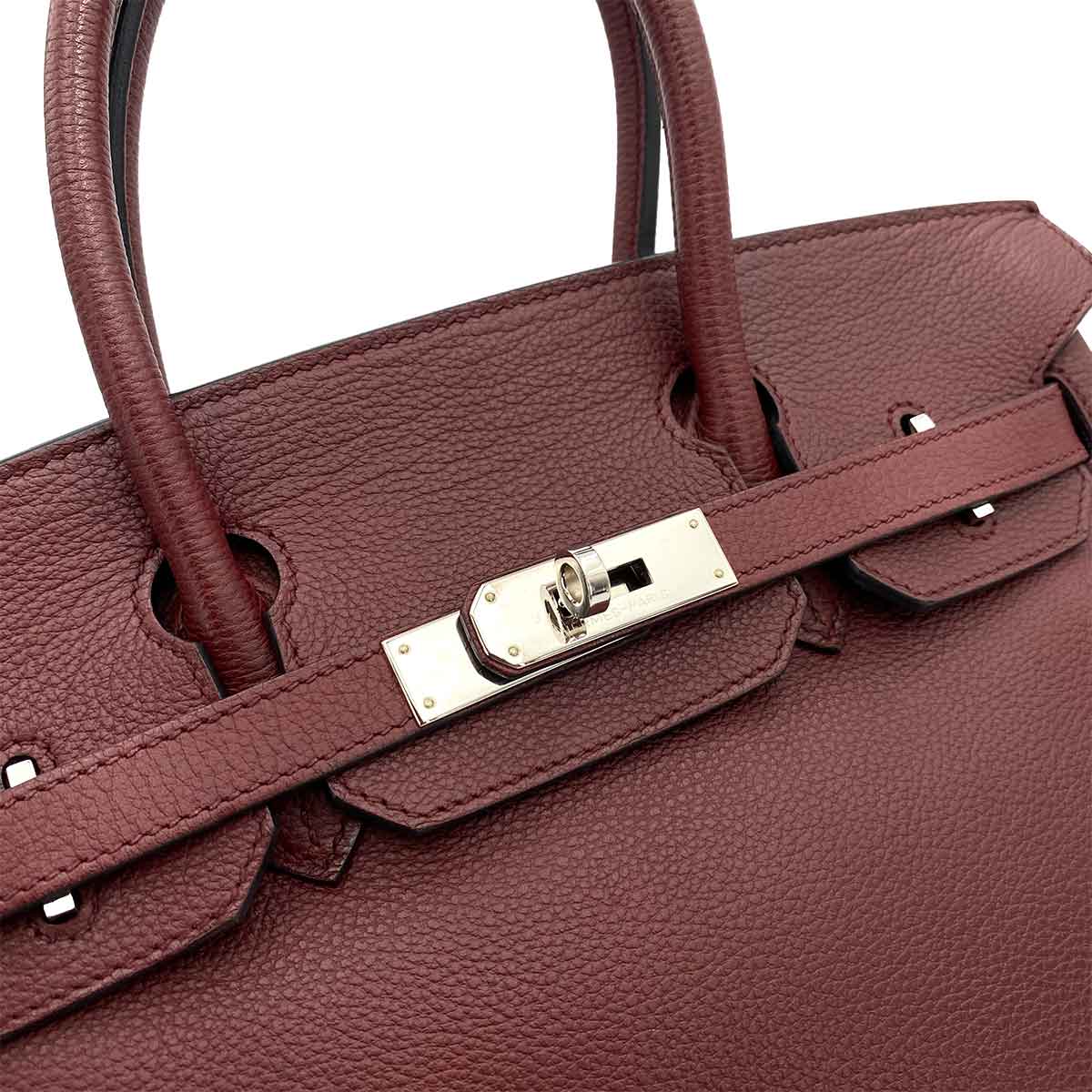 Hermès Hermès Birkin 30 Bordeaux Vache Trekking PHW #O 90232570