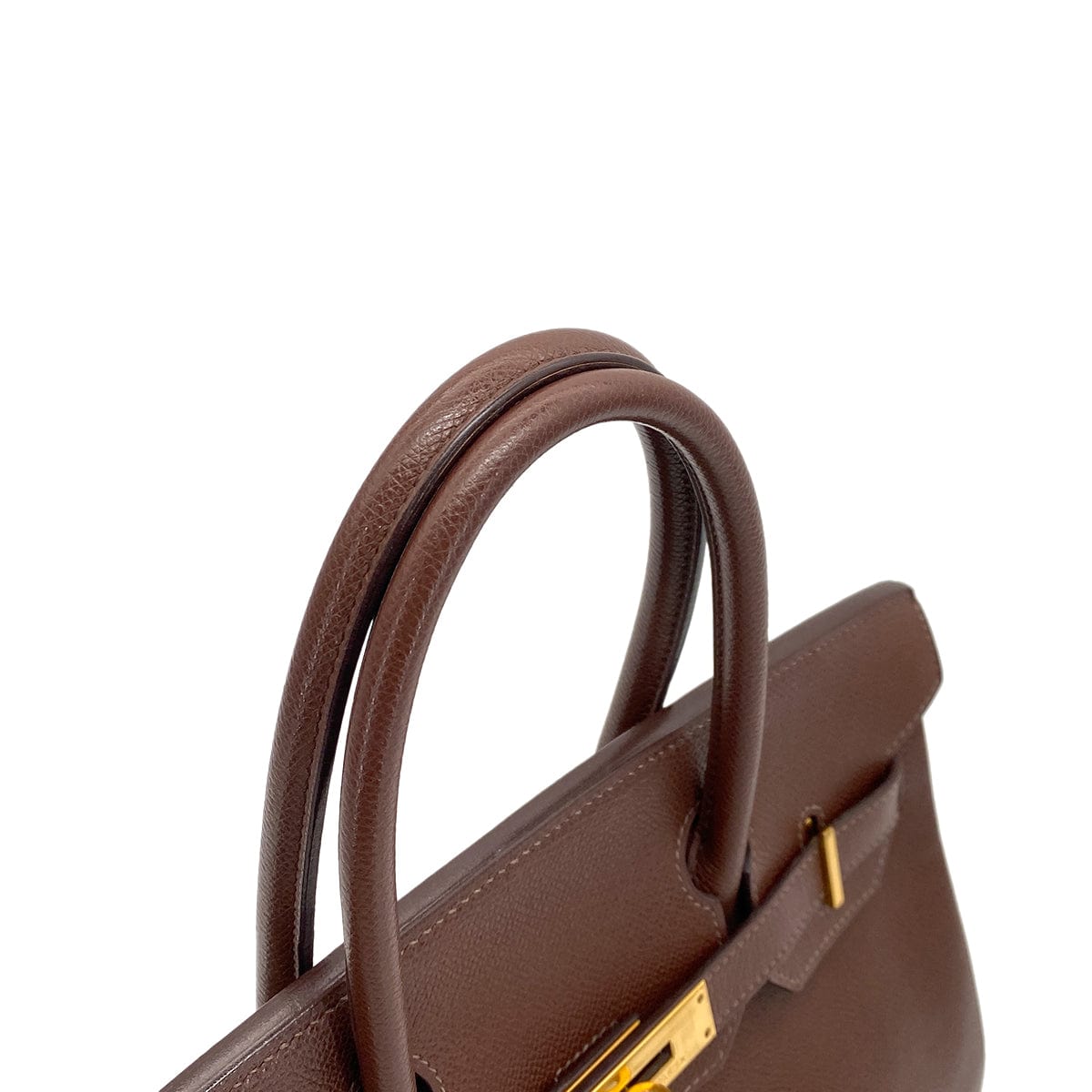 HERMES HERMES BIRKIN 30 BROWN TYPE EPSOM HAND BAG ▢I GHW 90254612