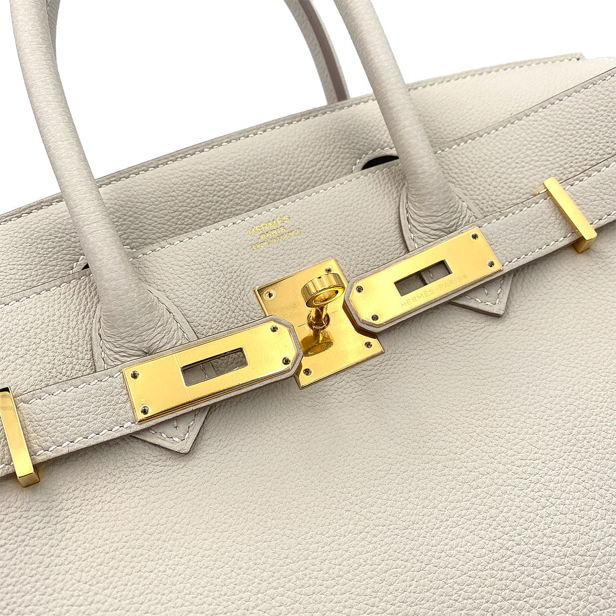 Hermès HERMES BIRKIN 30 CRAIE TOGO HAND BAG T