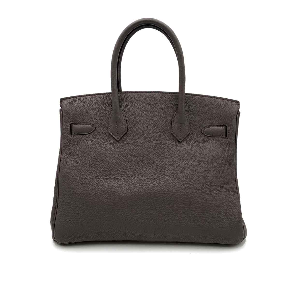 Hermès Hermès Birkin 30 Etain Togo GHW #A 90231946