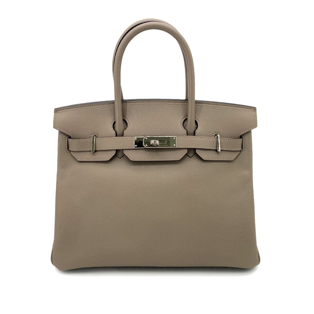 Hermès Hermes Birkin 30 Gris Asphalt Epsom PHW #C 90251084