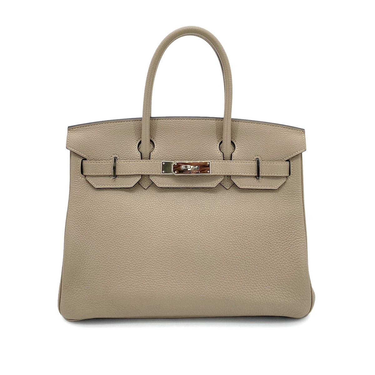 Hermes HERMES BIRKIN 30 GRIS TOURTERELLE TOGO HAND BAG □N SHW 90253899