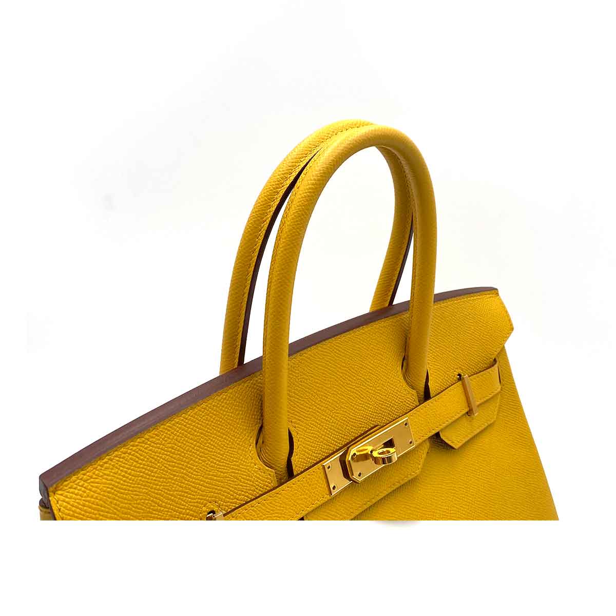 Hermès Hermès Birkin 30 Jaune Ambre Epsom GHW #C 90231361