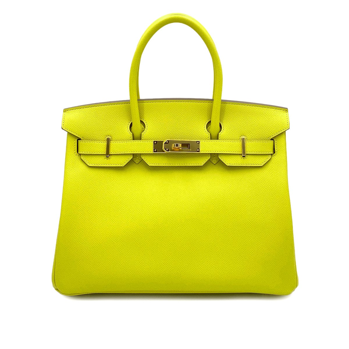 Hermès Hermès Birkin 30 Lime Epsom GHW #Y 90244761