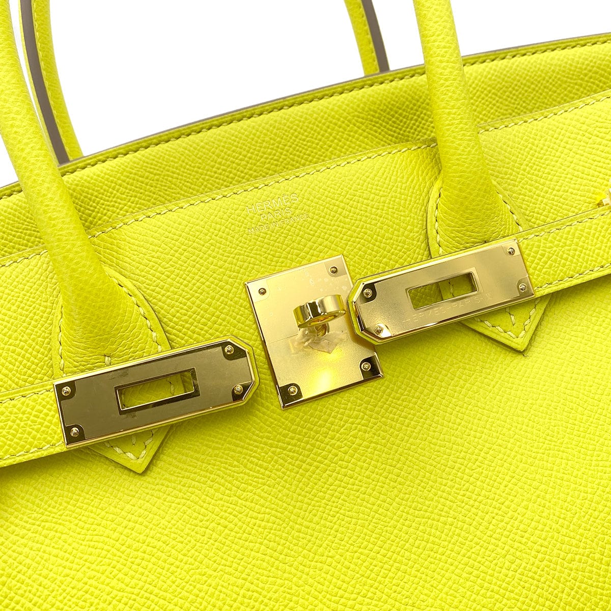 Hermès Hermès Birkin 30 Lime Epsom GHW #Y 90244761