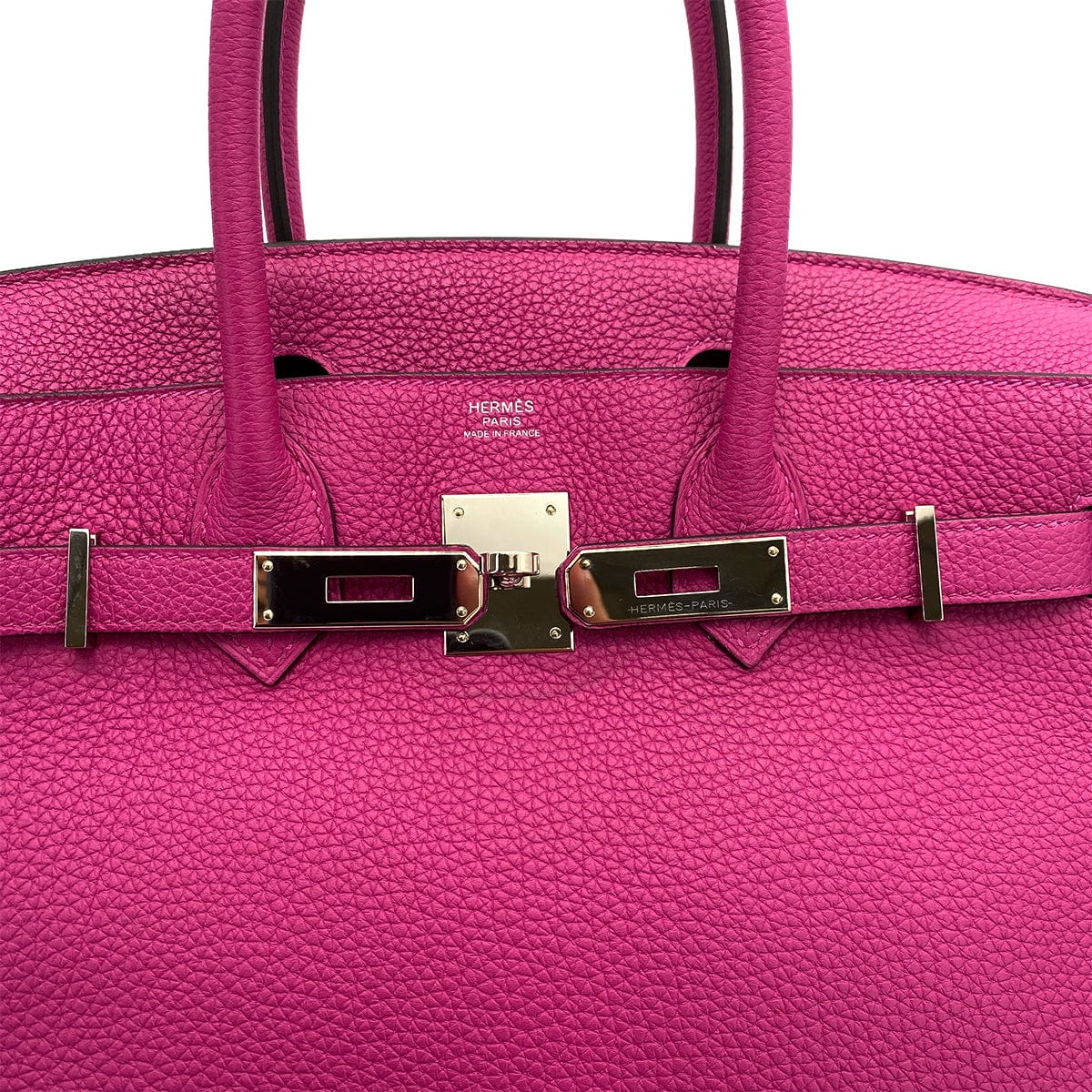 HERMES Hermes Birkin 30 Rose Pourpre togo PHW #D 90256462