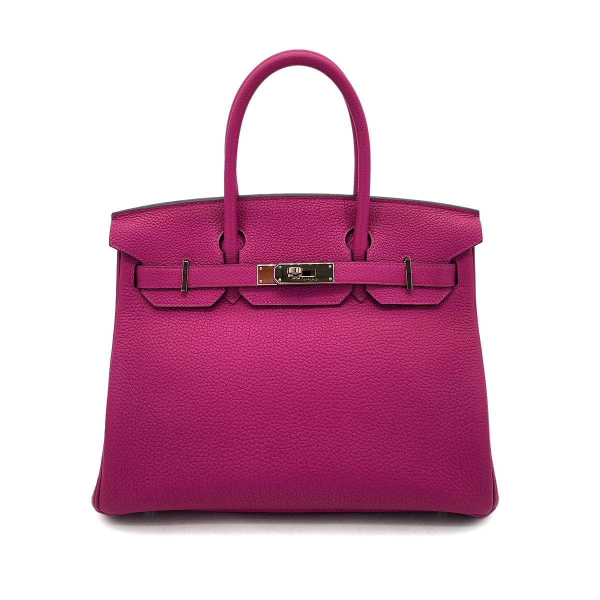 HERMES HERMES BIRKIN 30 ROSE PURPLE TOGO HAND BAG D SHW 90256462