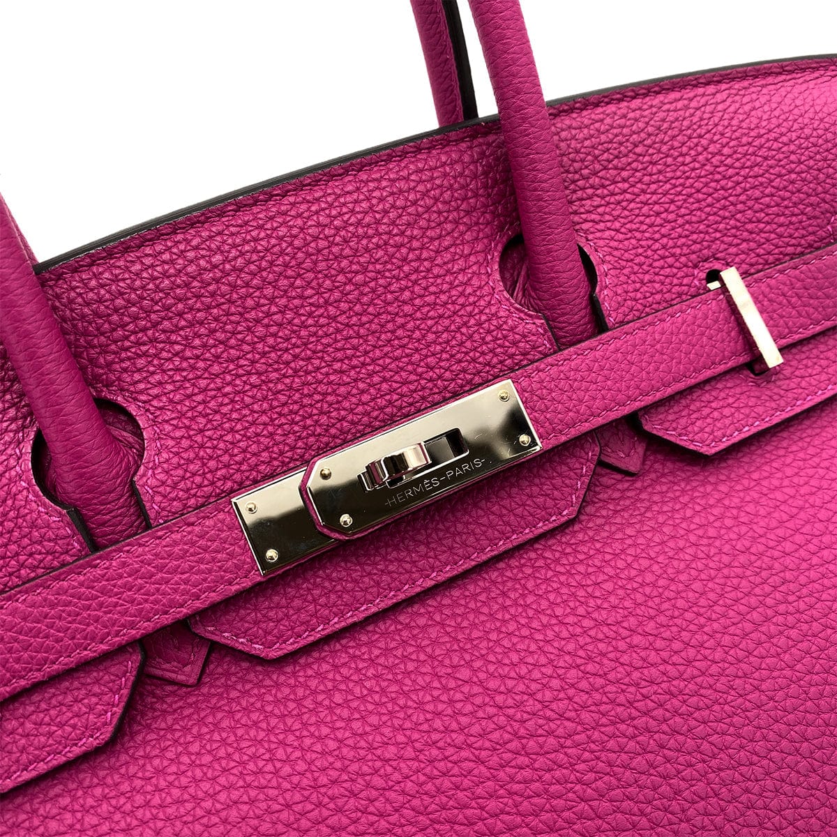 HERMES HERMES BIRKIN 30 ROSE PURPLE TOGO HAND BAG D SHW 90256462