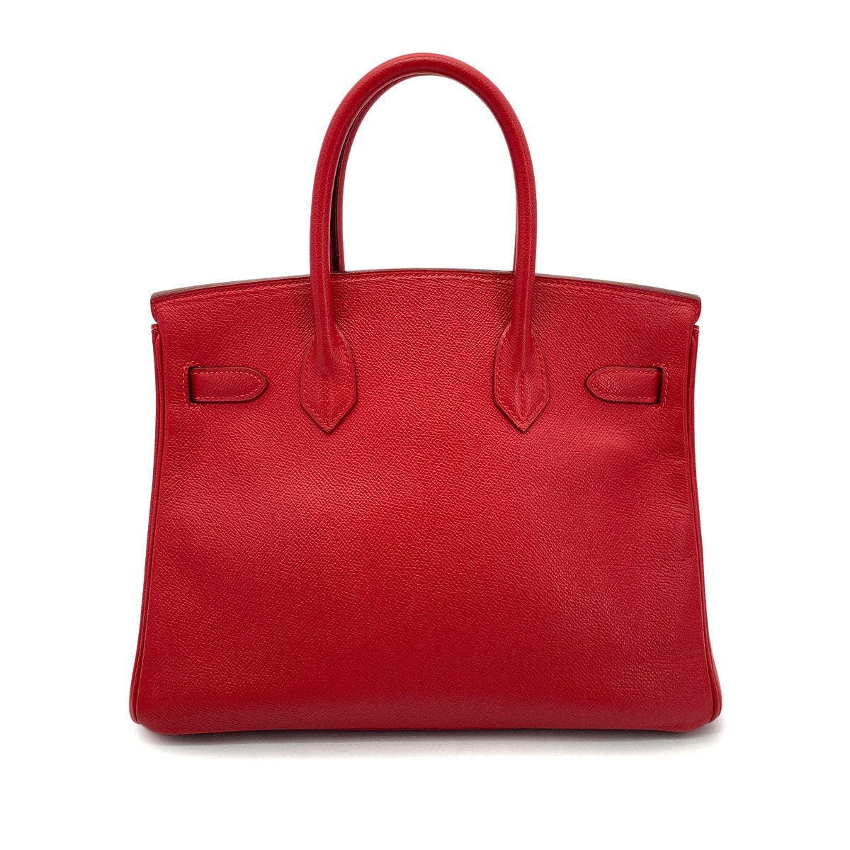 Hermès HERMES BIRKIN 30 ROUGE VIF COUCHEVEL HAND BAG □E GHW 90255917