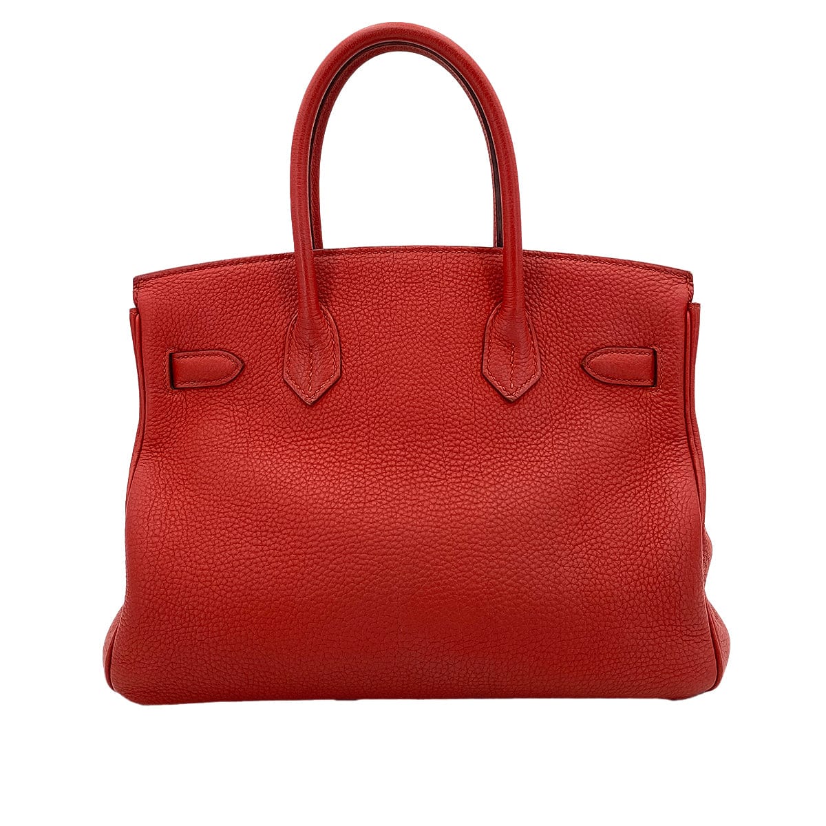 HERMES HERMES BIRKIN 30 ROUGE VIF TOGO HAND BAG T GHW 90250924