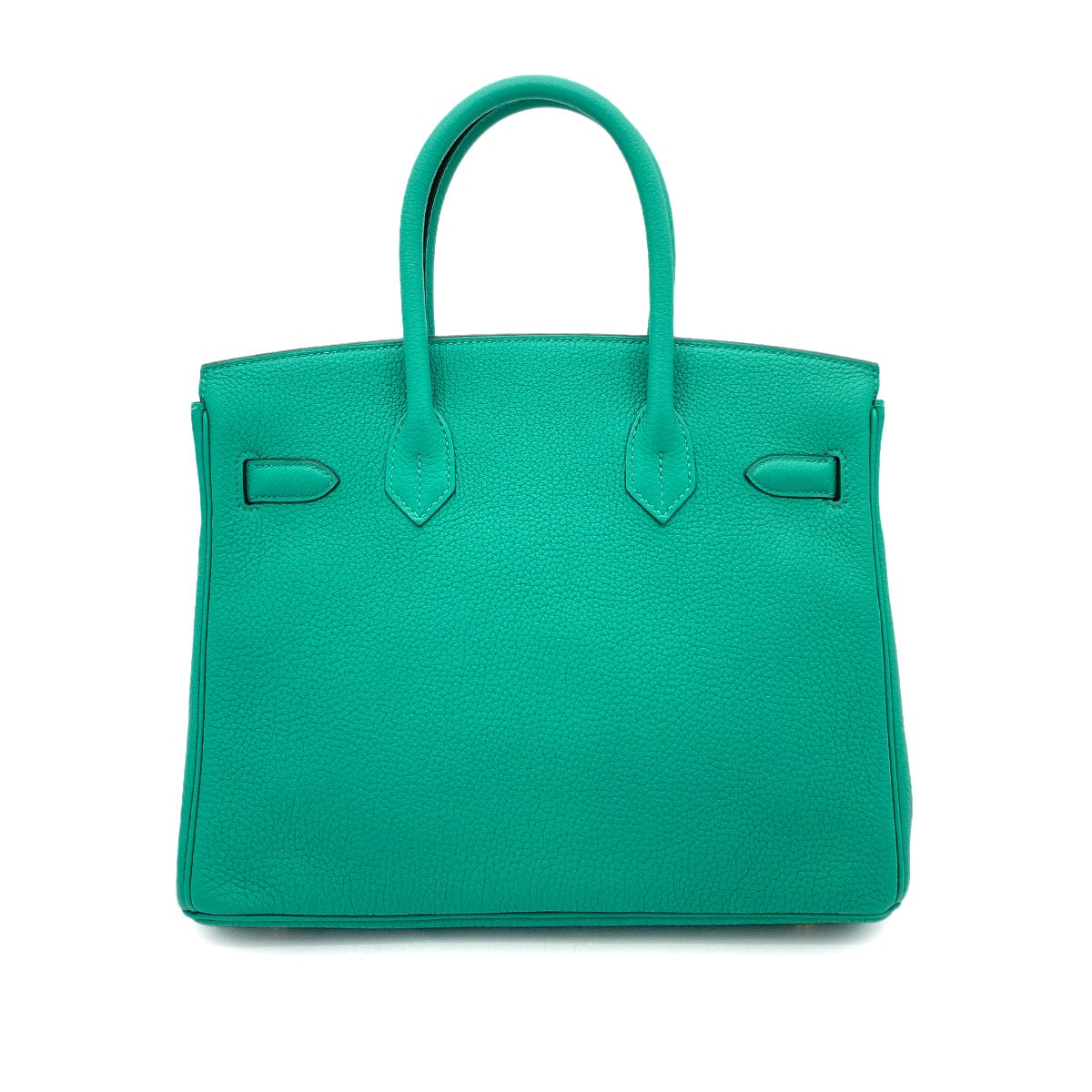 HERMES HERMES BIRKIN 30 VERT VERONE TOGO HAND BAG D GHW 90257429