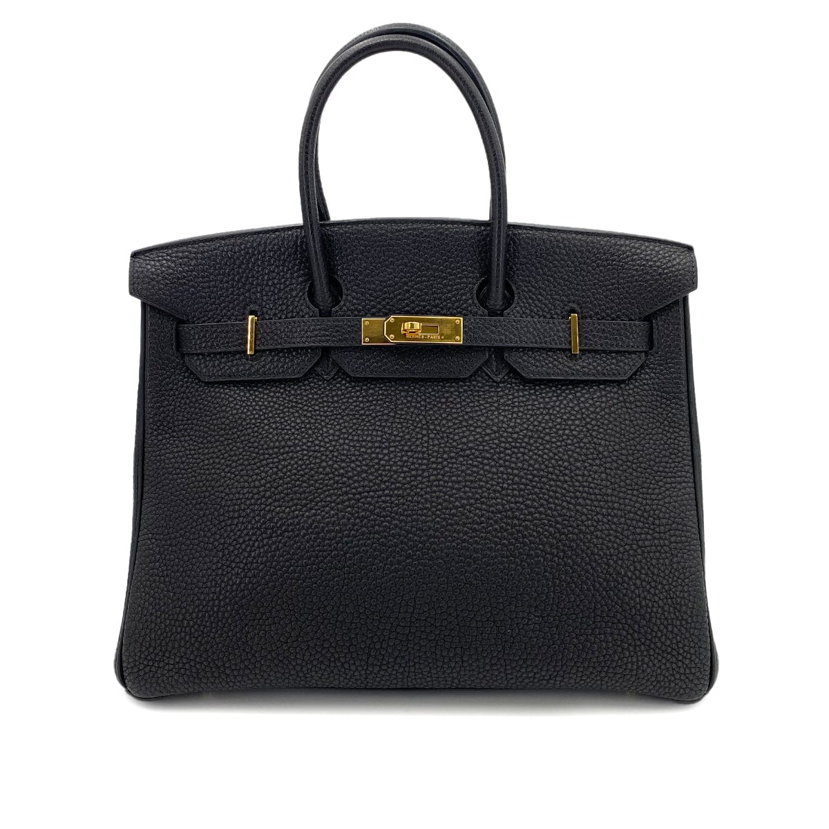 Hermês HERMES BIRKIN 35 BLACK TOGO HAND BAG □G 90242654