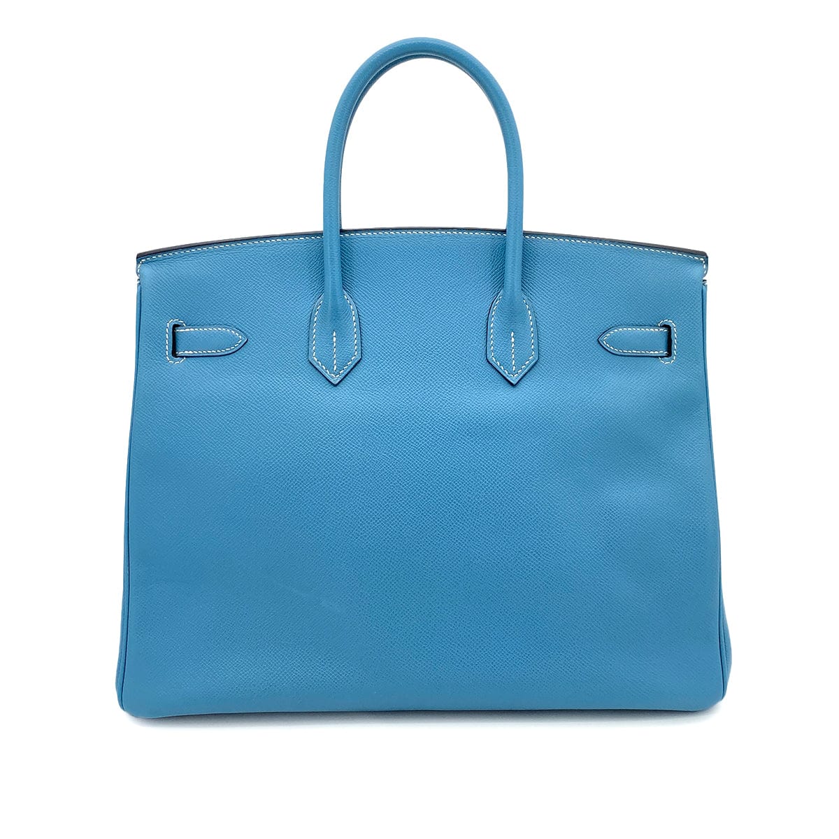 Hermès HERMES BIRKIN 35 BLUE JEAN EPSOM HAND BAG □K SHW 90253873