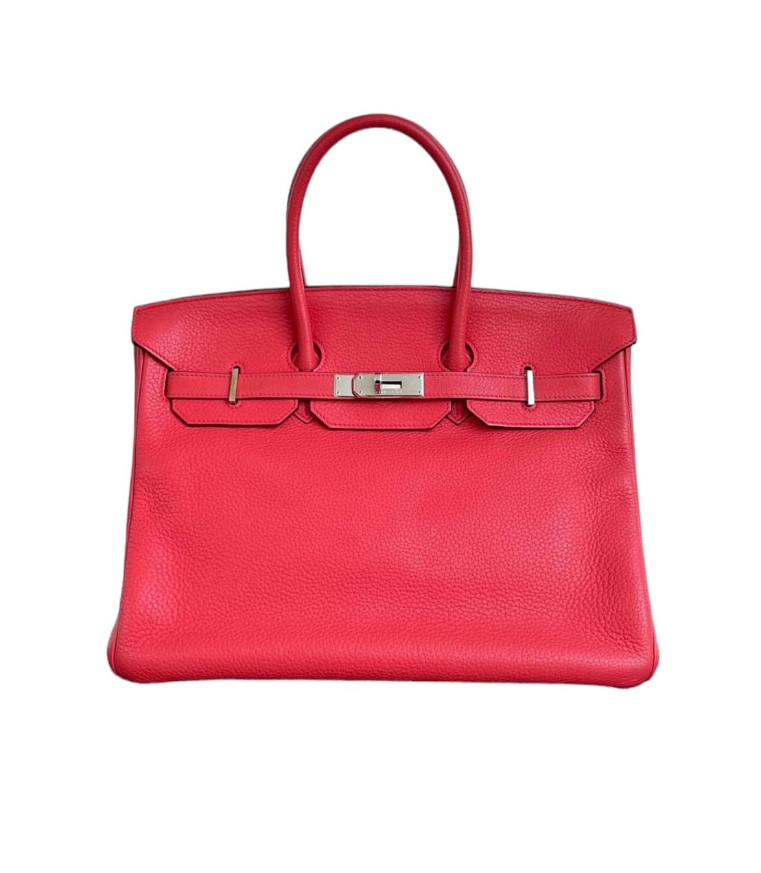 Hermès Hermes Birkin 35 Bougainvillea Clemence PHW #N