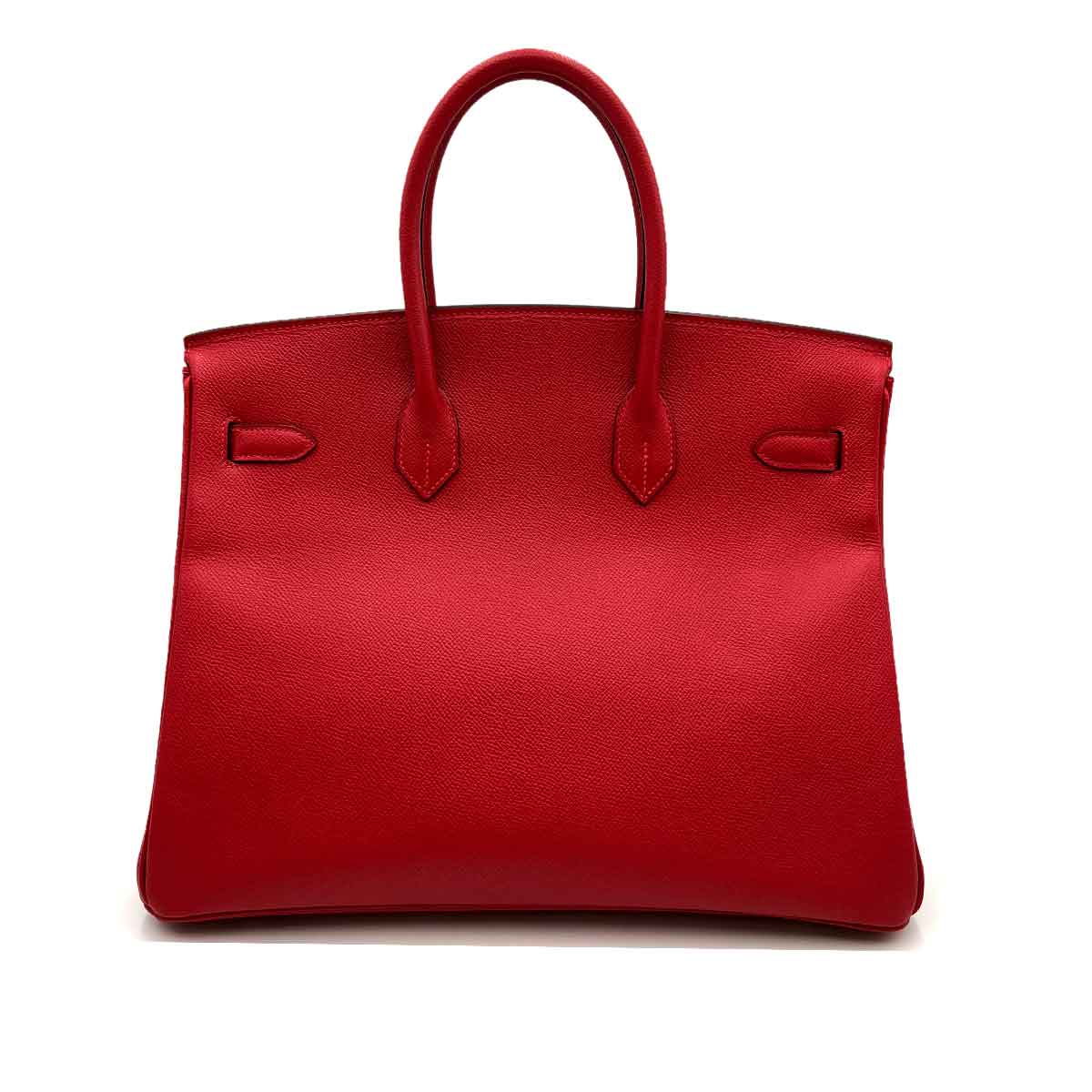 Hermès Hermès Birkin 35 Rouge Epsom GHW #H 90234521