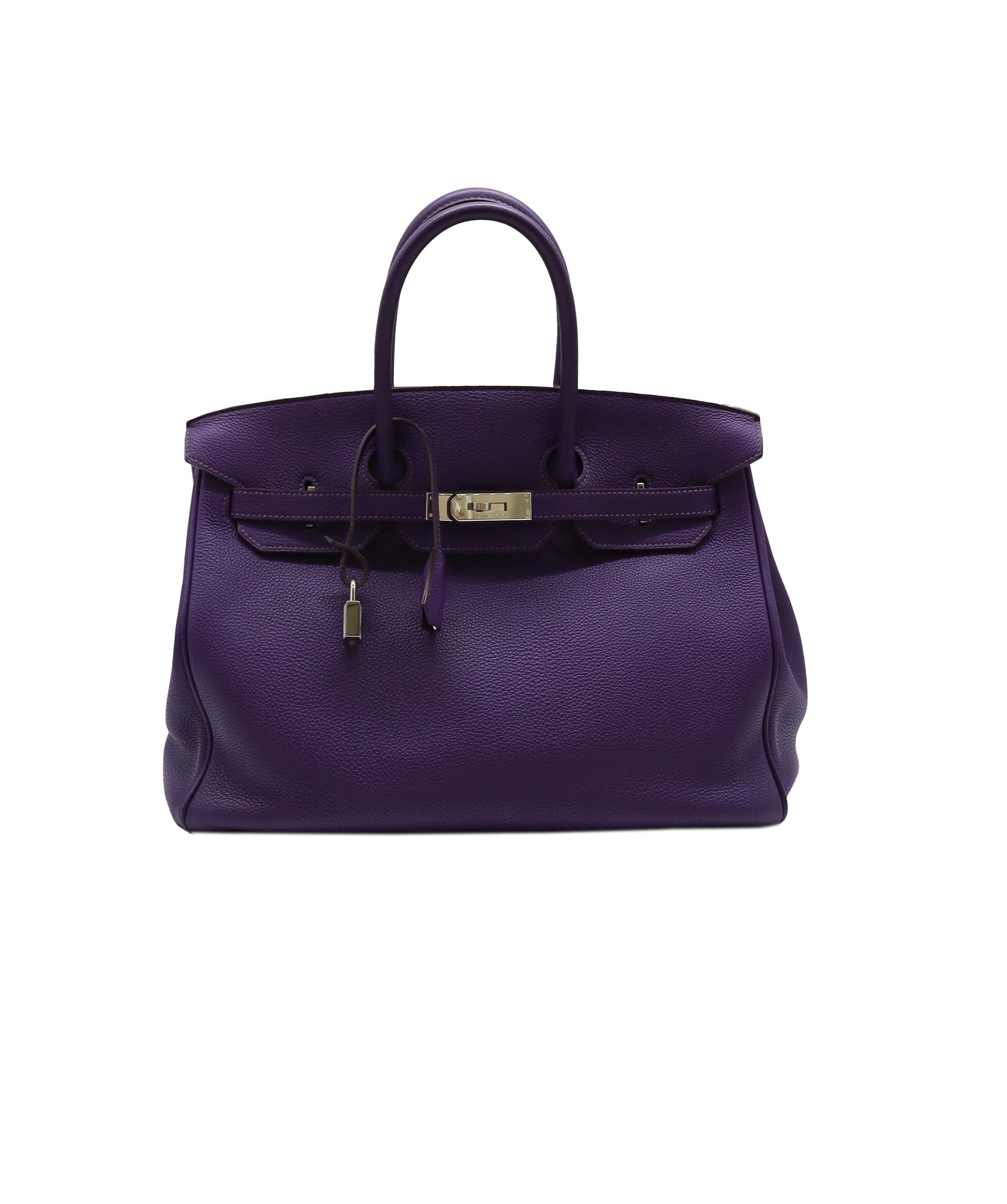 HERMES Hermes Birkin 35 Ultraviolet Togo PHW #N 90251998