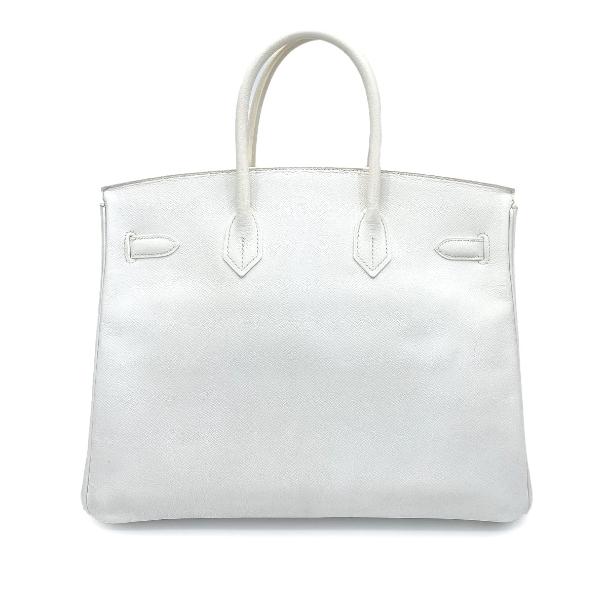 HERMES HERMES BIRKIN 35 WHITE EPSOM HAND BAG □K GHW 90253622