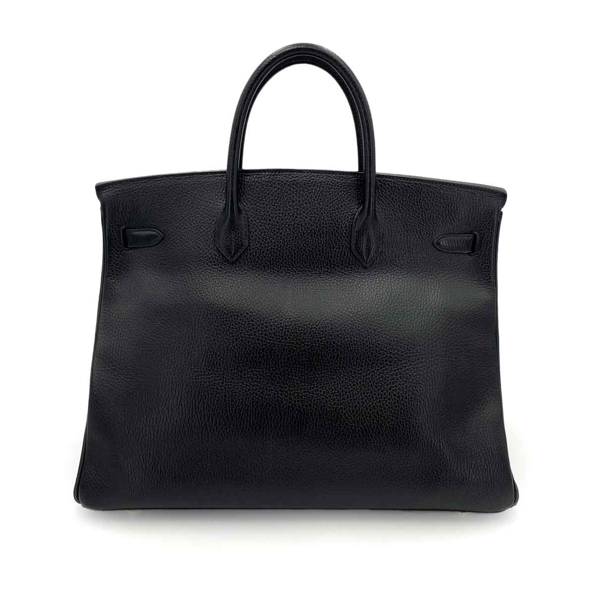 Hermès Hermès Birkin 40 Black Ardennes GHW #Z 90241663