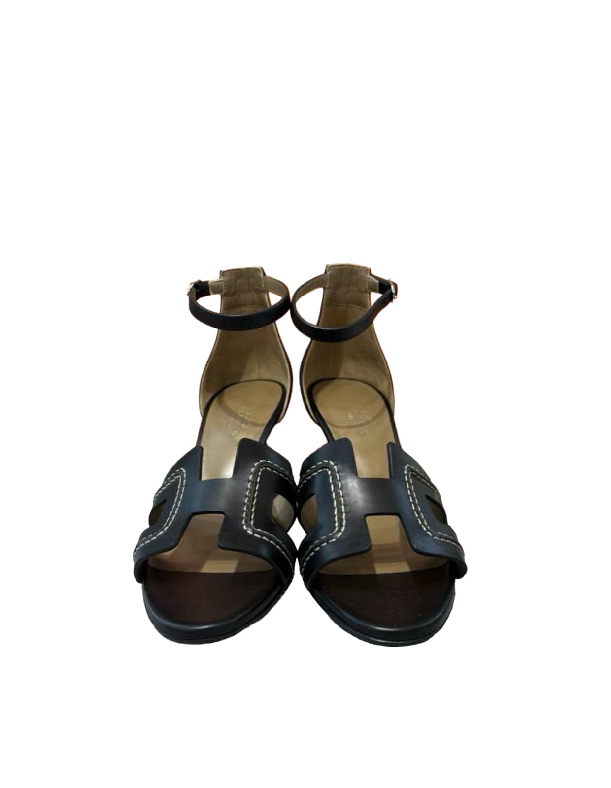 Hermes Hermes Black Legend Sandals - 37